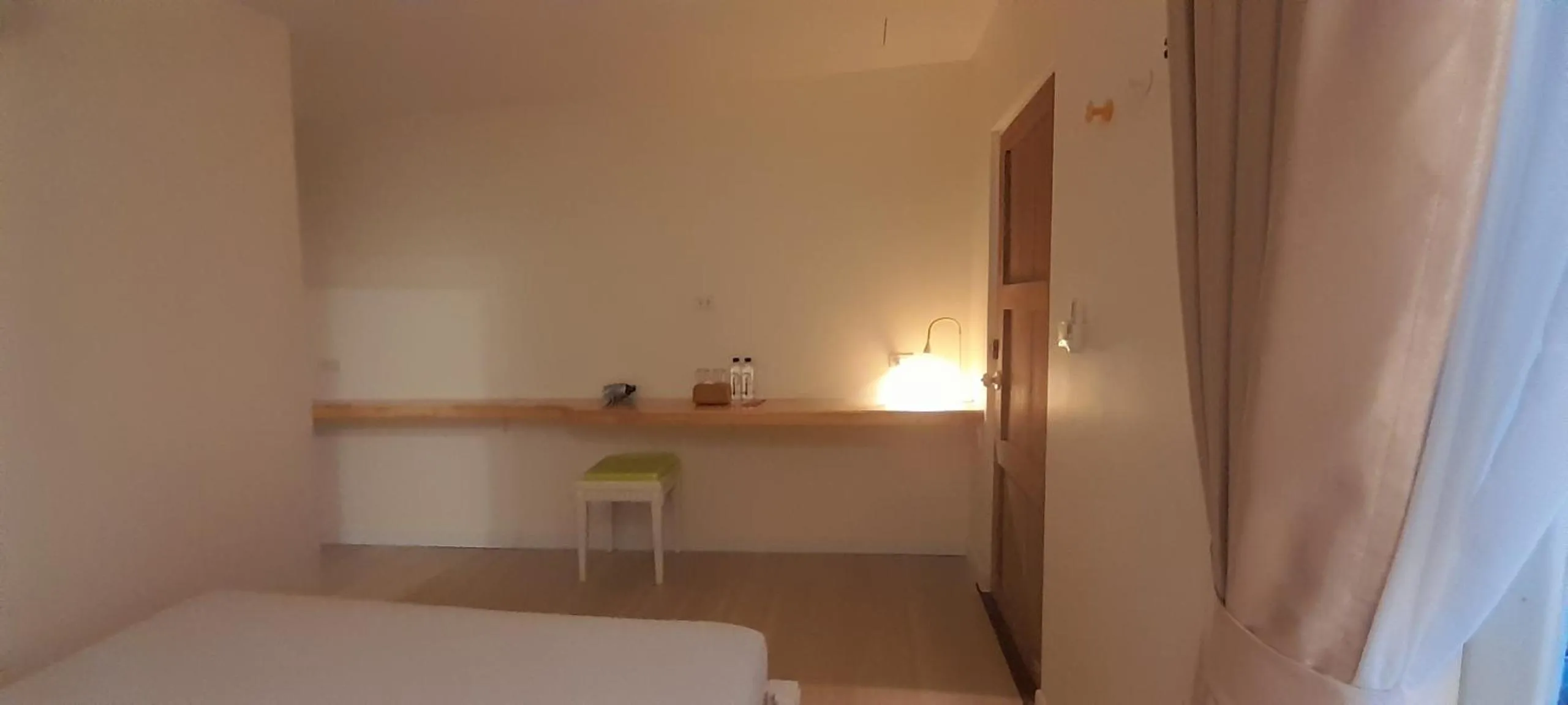 Bed in To The Moon Guesthouse