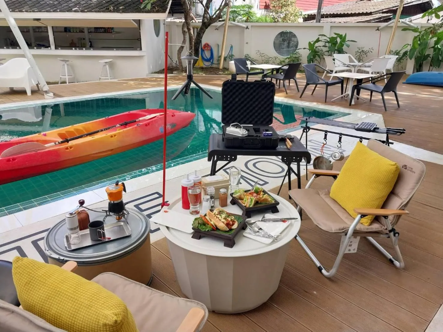 Food and drinks in To The Moon Guesthouse