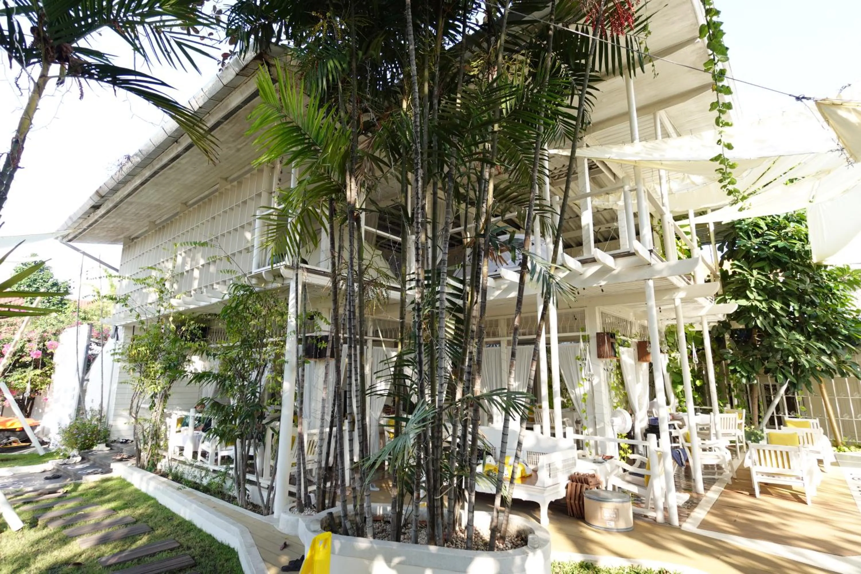 Property building in To The Moon Guesthouse