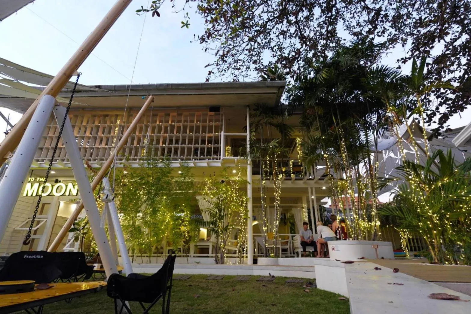 Property building in To The Moon Guesthouse