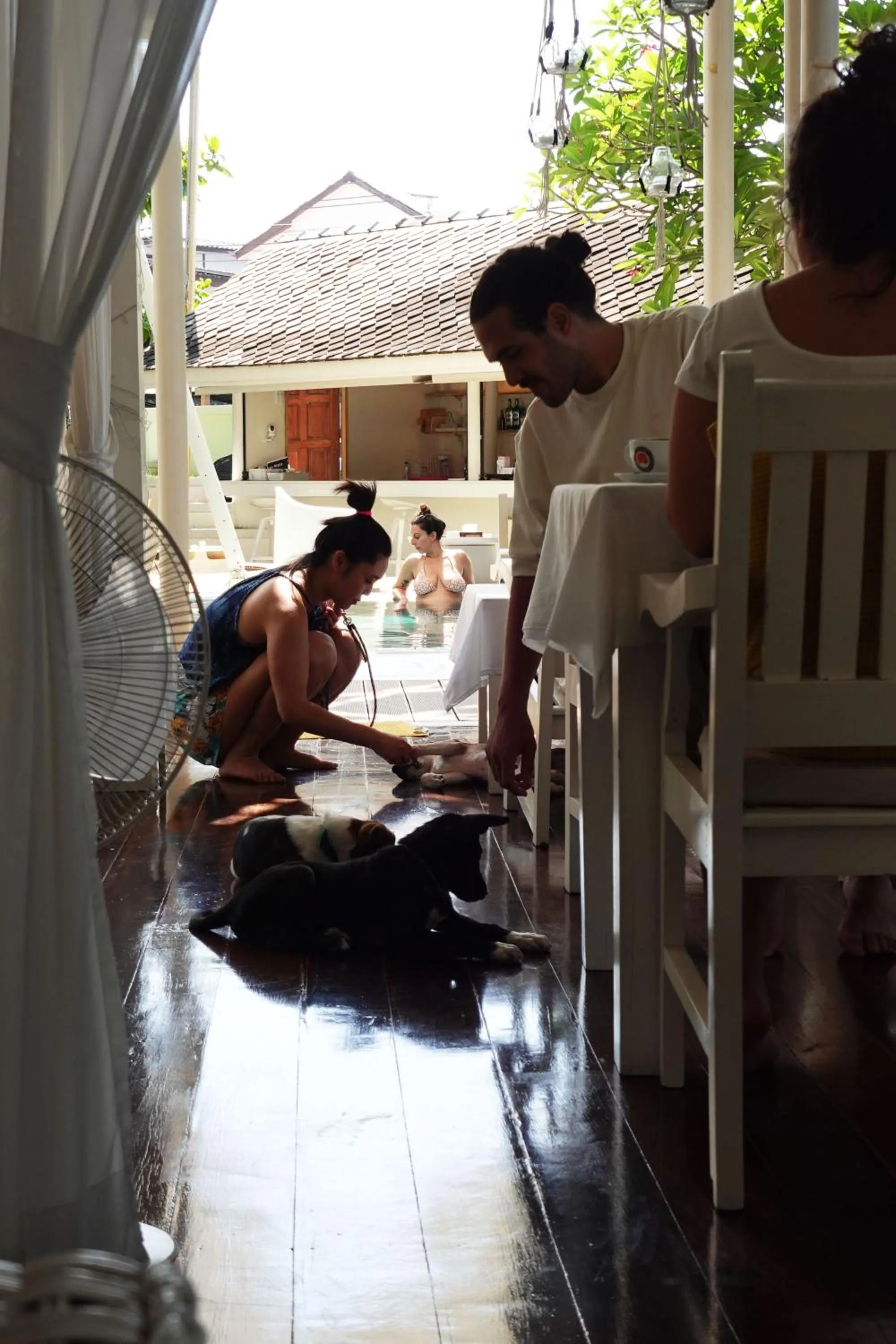 Restaurant/places to eat in To The Moon Guesthouse