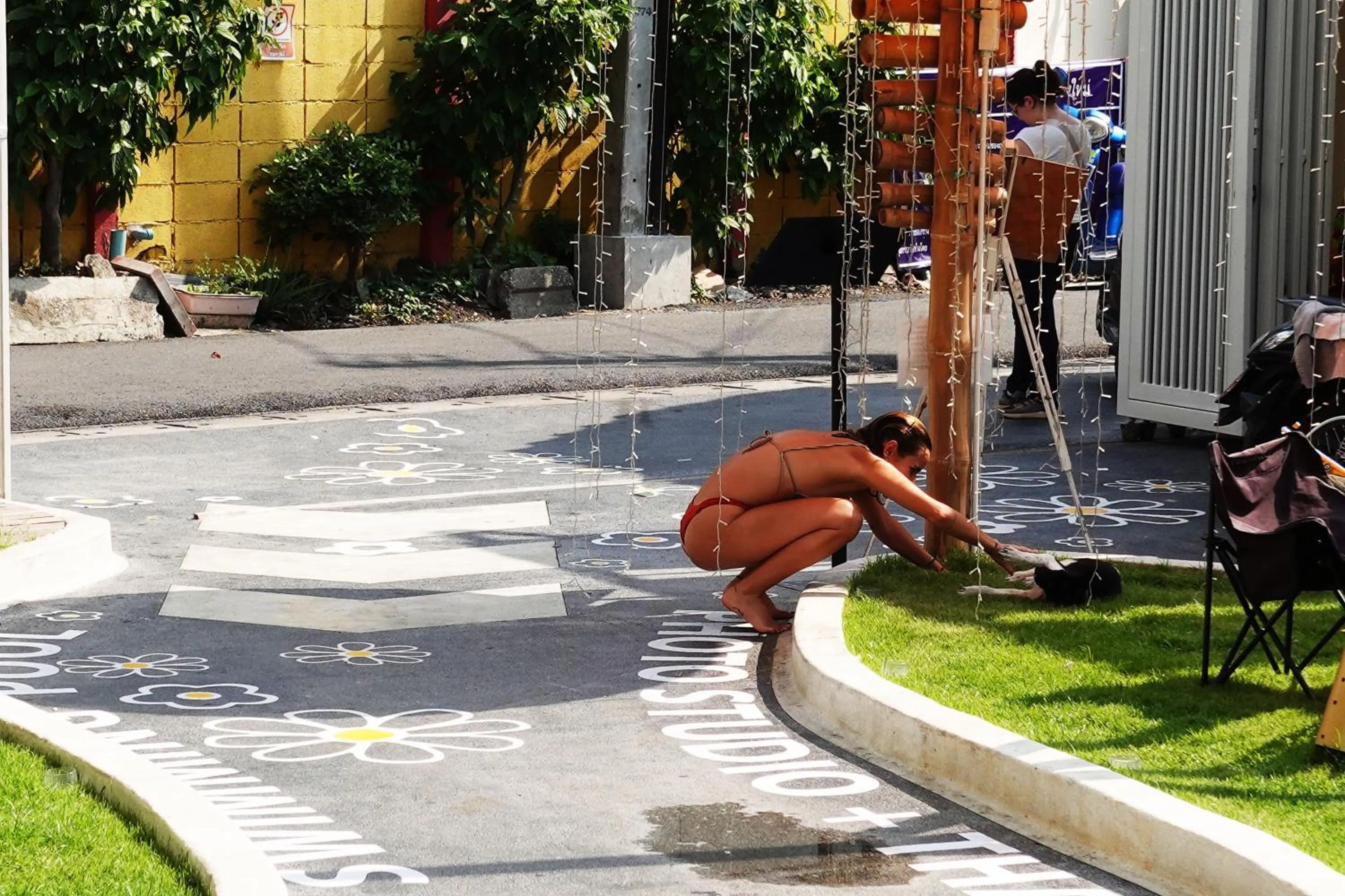 Property building in To The Moon Guesthouse