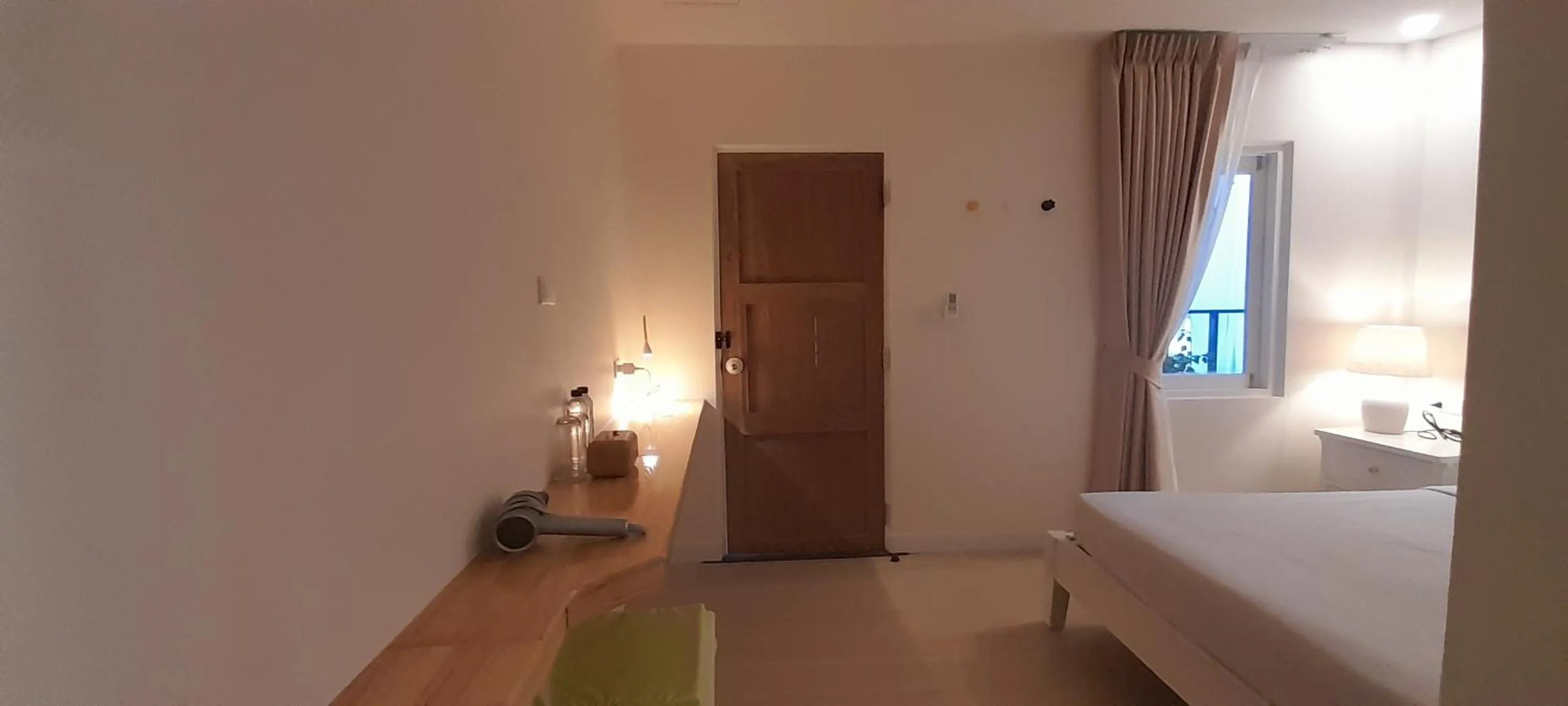 Bed in To The Moon Guesthouse