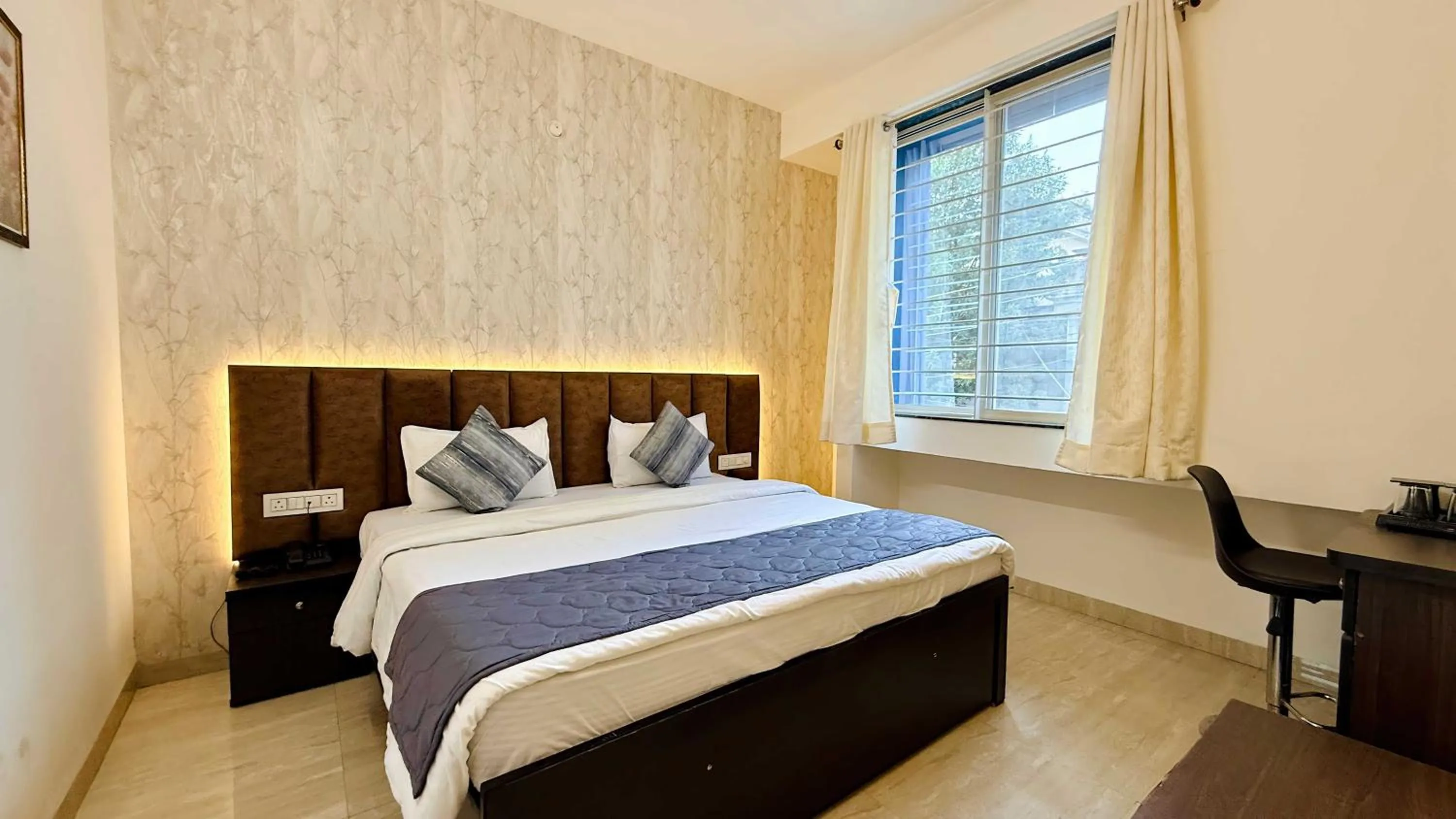 Bed in Hotel Regency