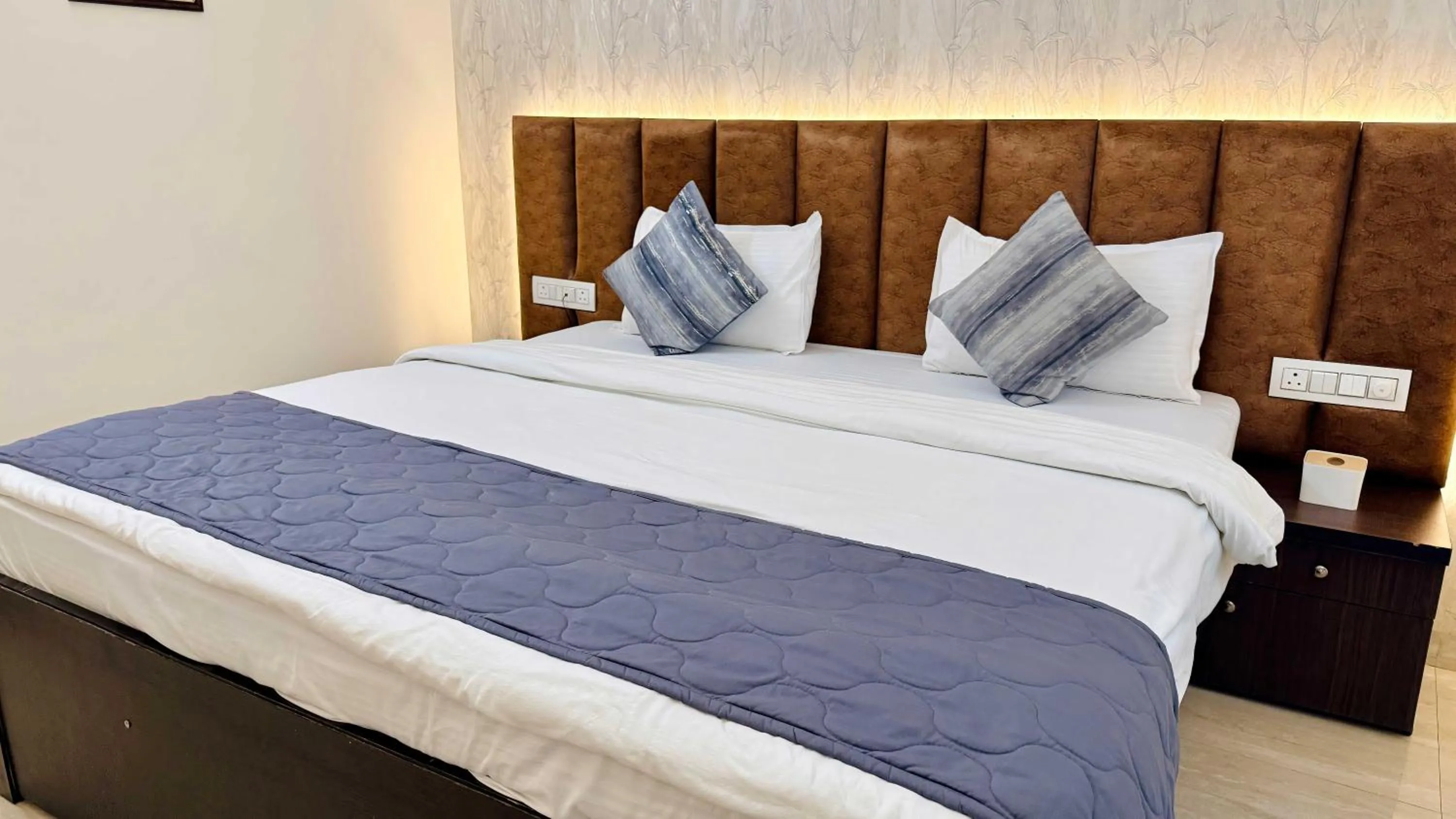 Bed in Hotel Regency