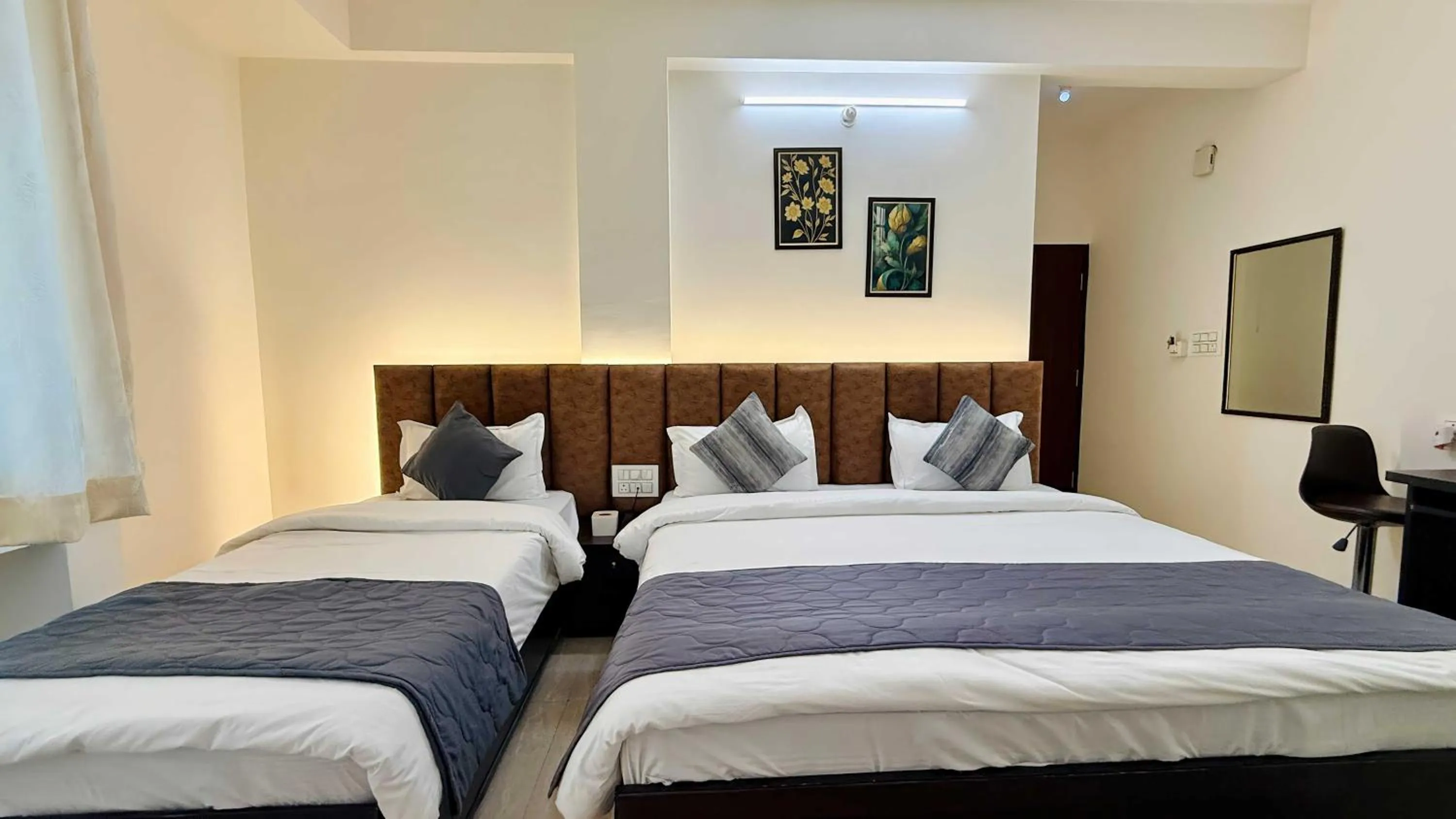 Bed in Hotel Regency