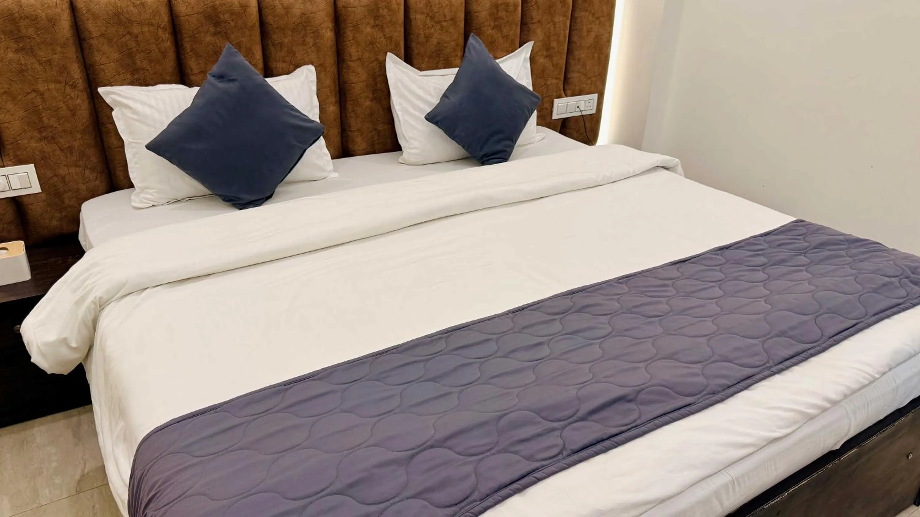 Bed in Hotel Regency