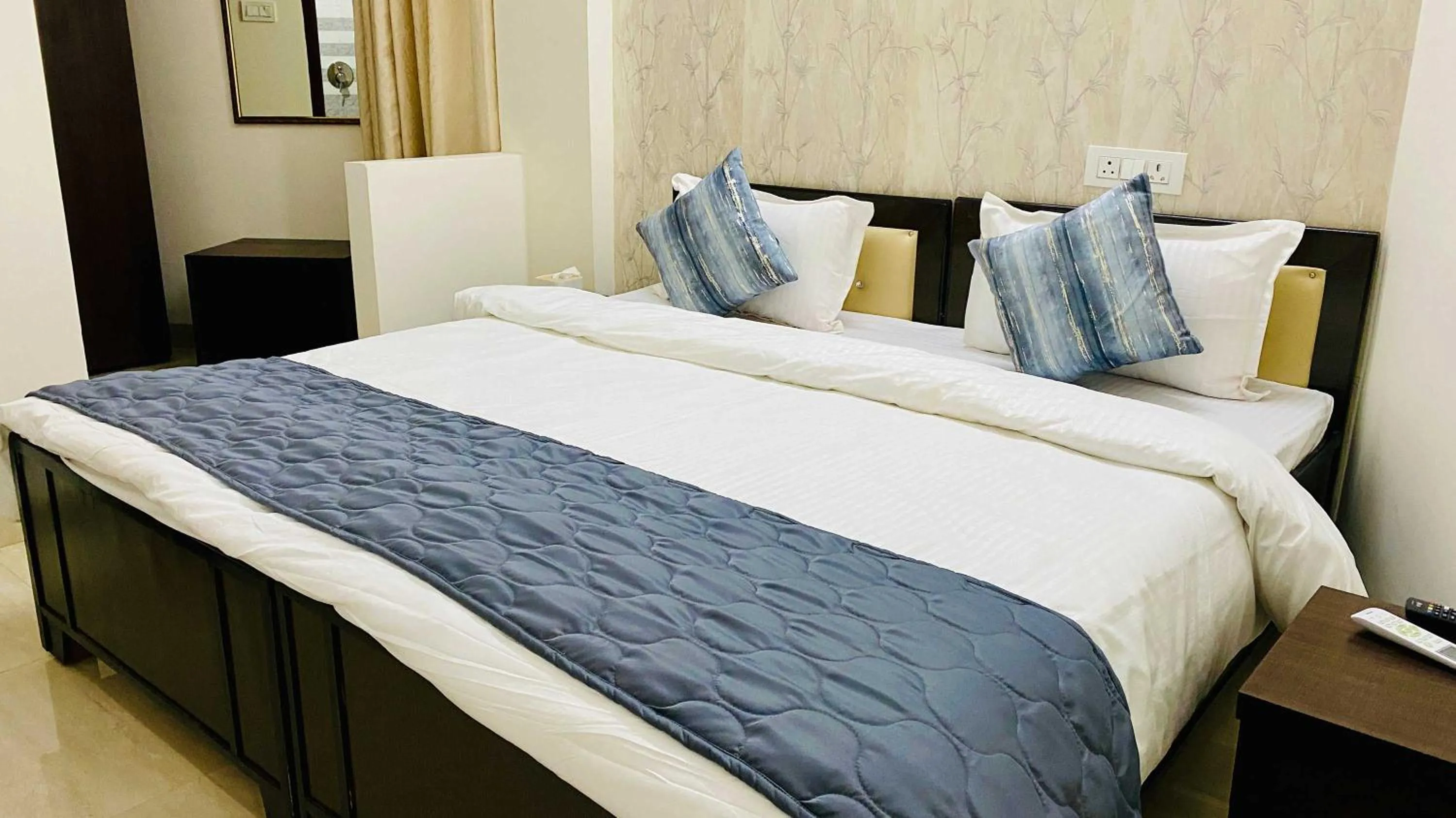 Bed in Hotel Regency