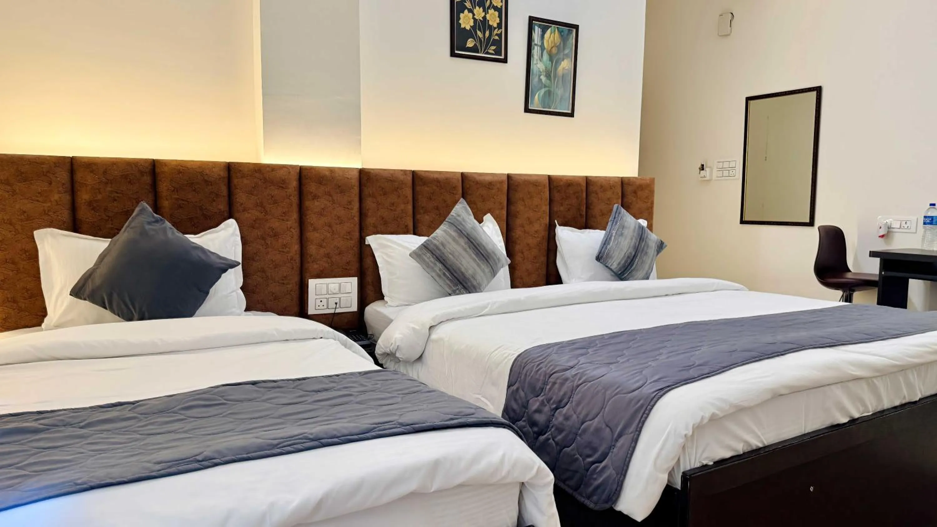 Bed in Hotel Regency