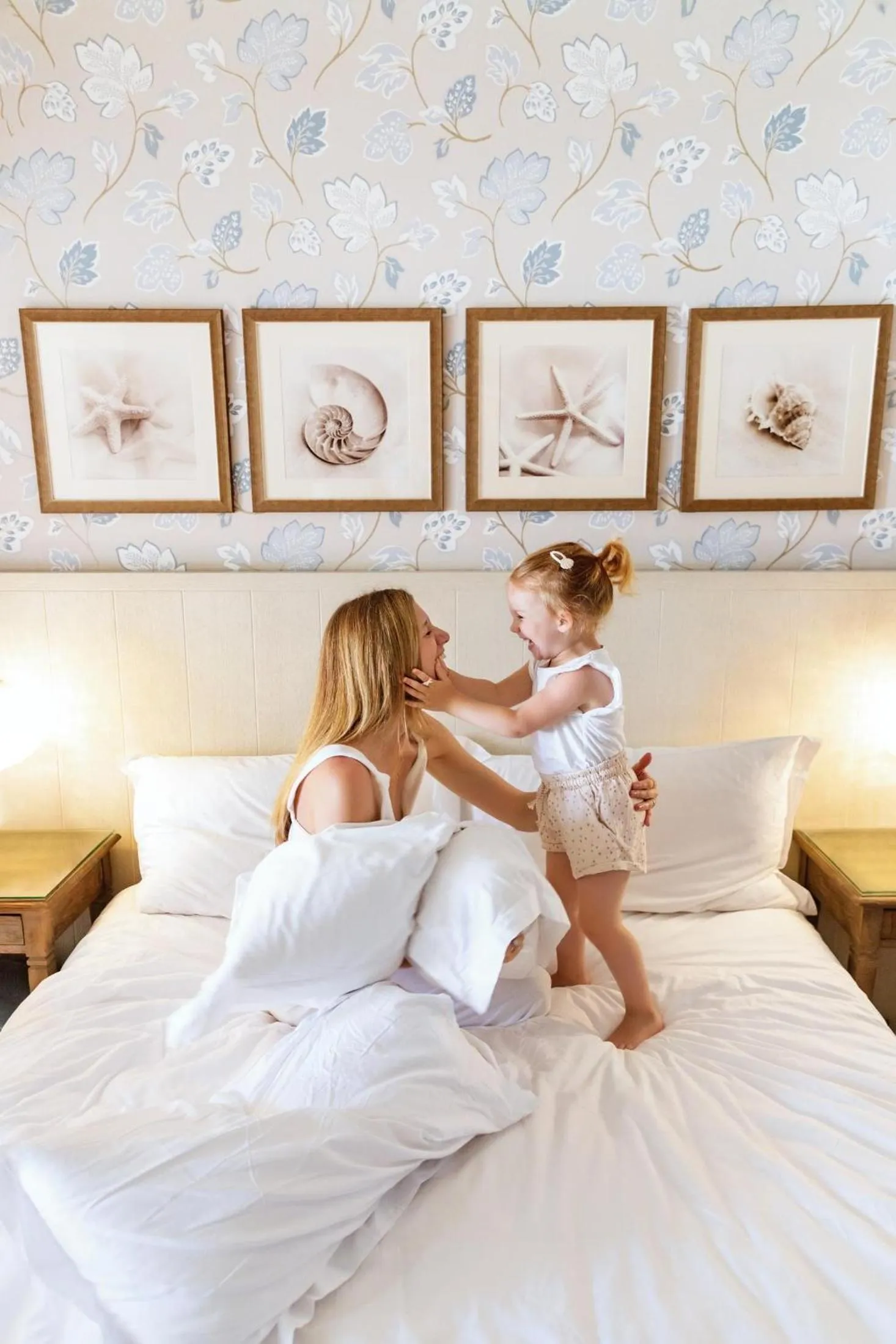 Family, Bed in Sani Beach
