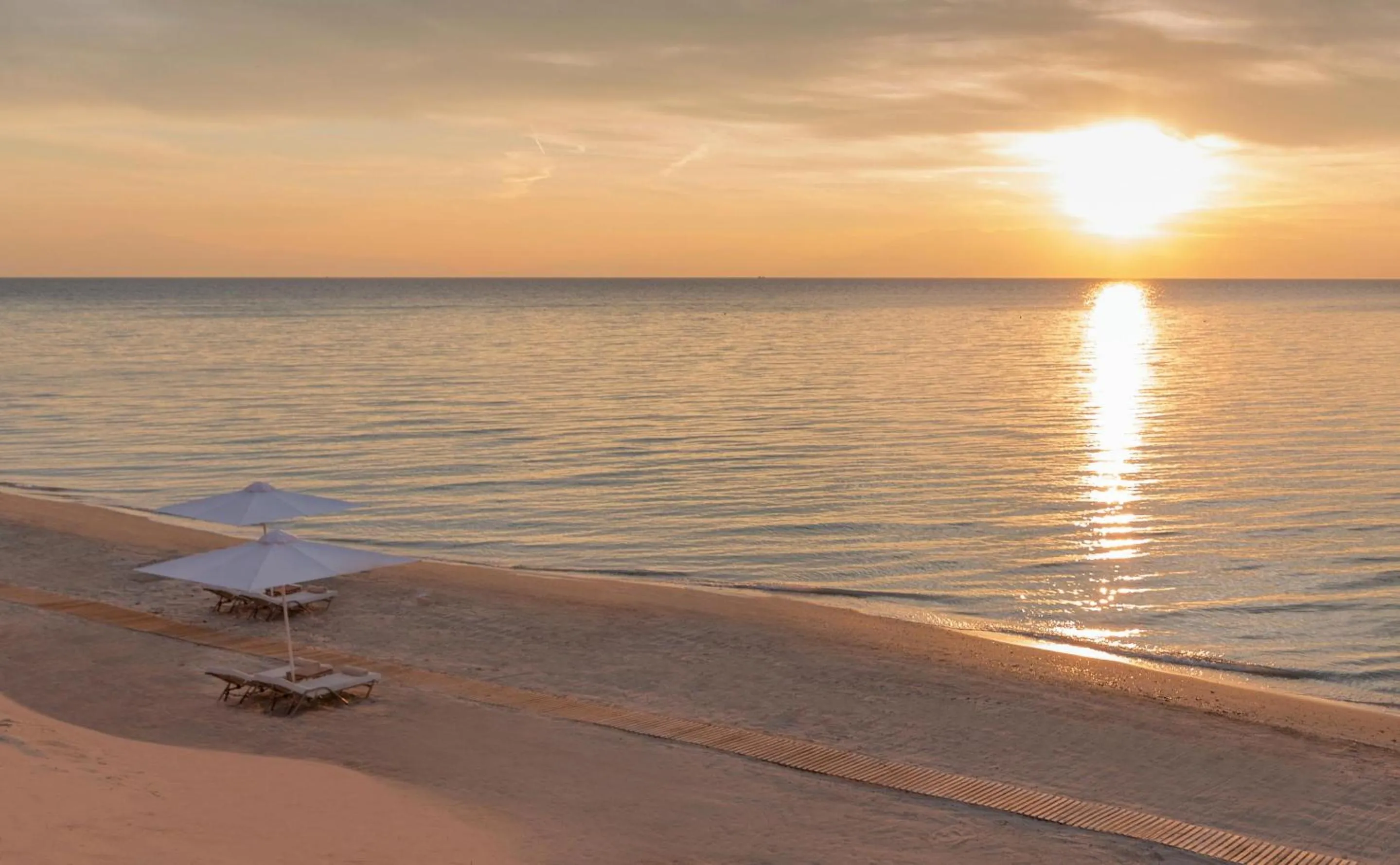 Natural landscape in Sani Beach