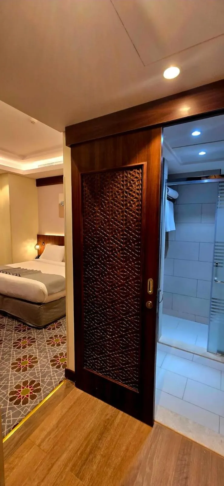 Bed in Maysan Rehab Al Mysk Hotel