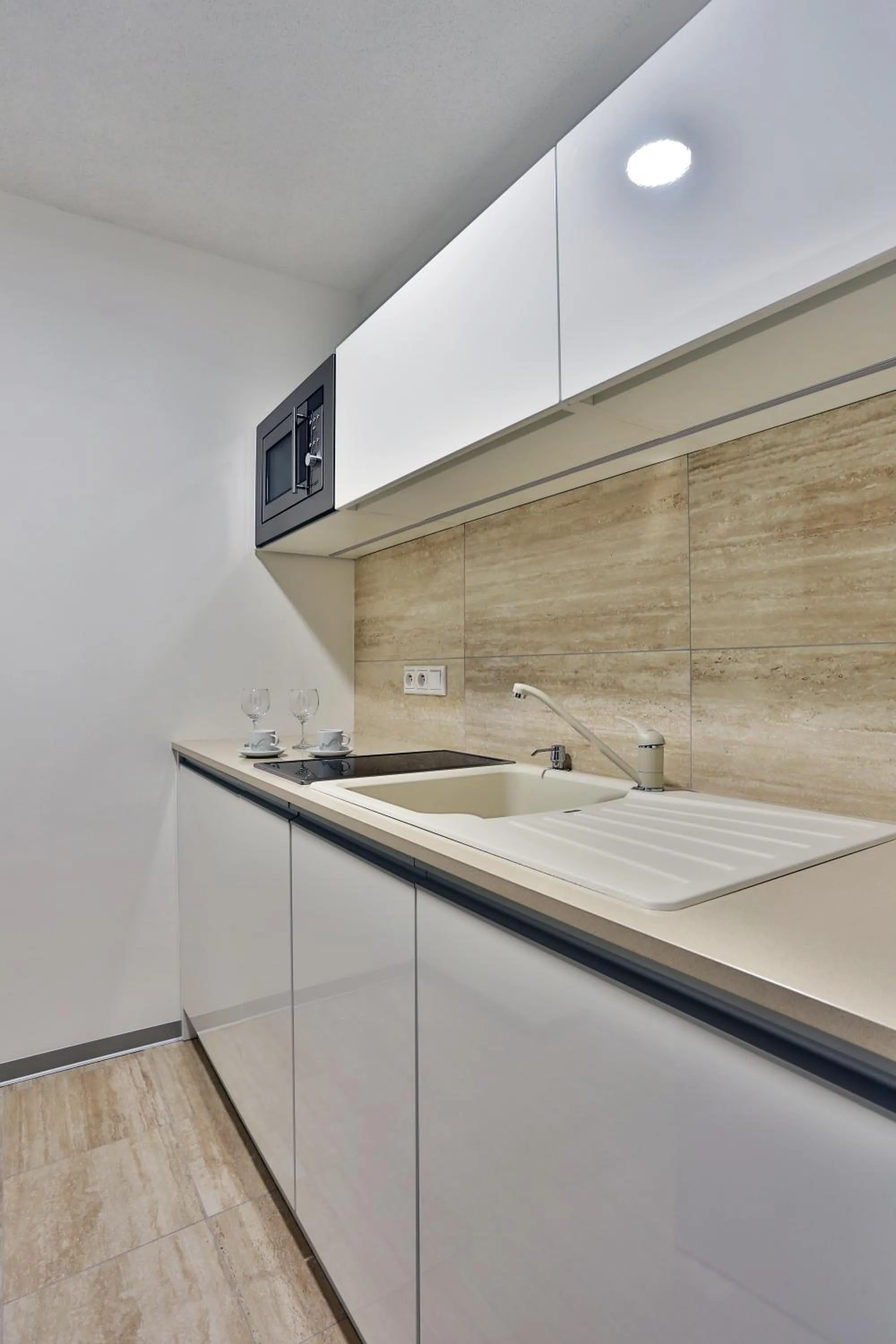 Kitchen or kitchenette in VIP Apartments