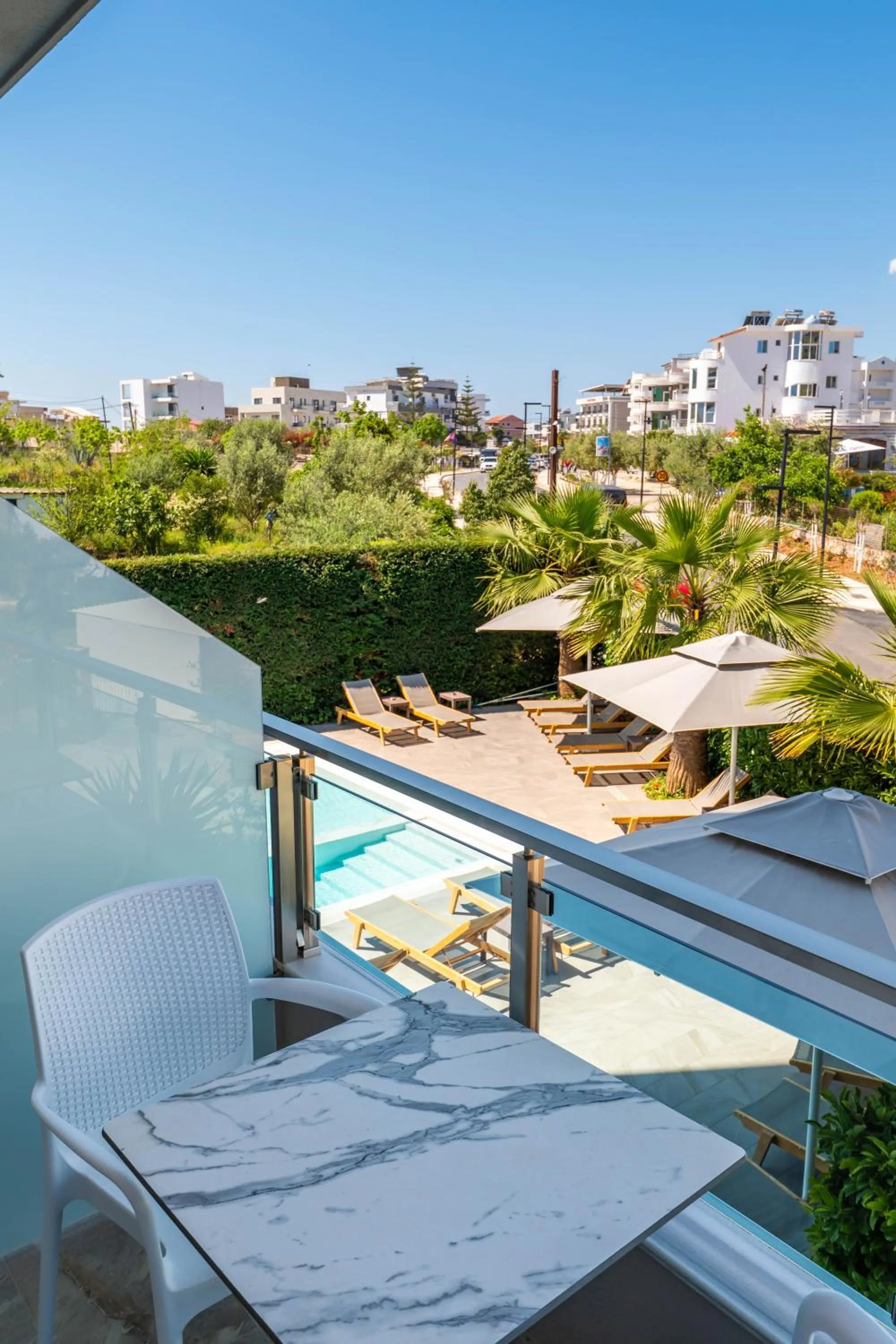 Balcony/Terrace in Heksamil Hotel