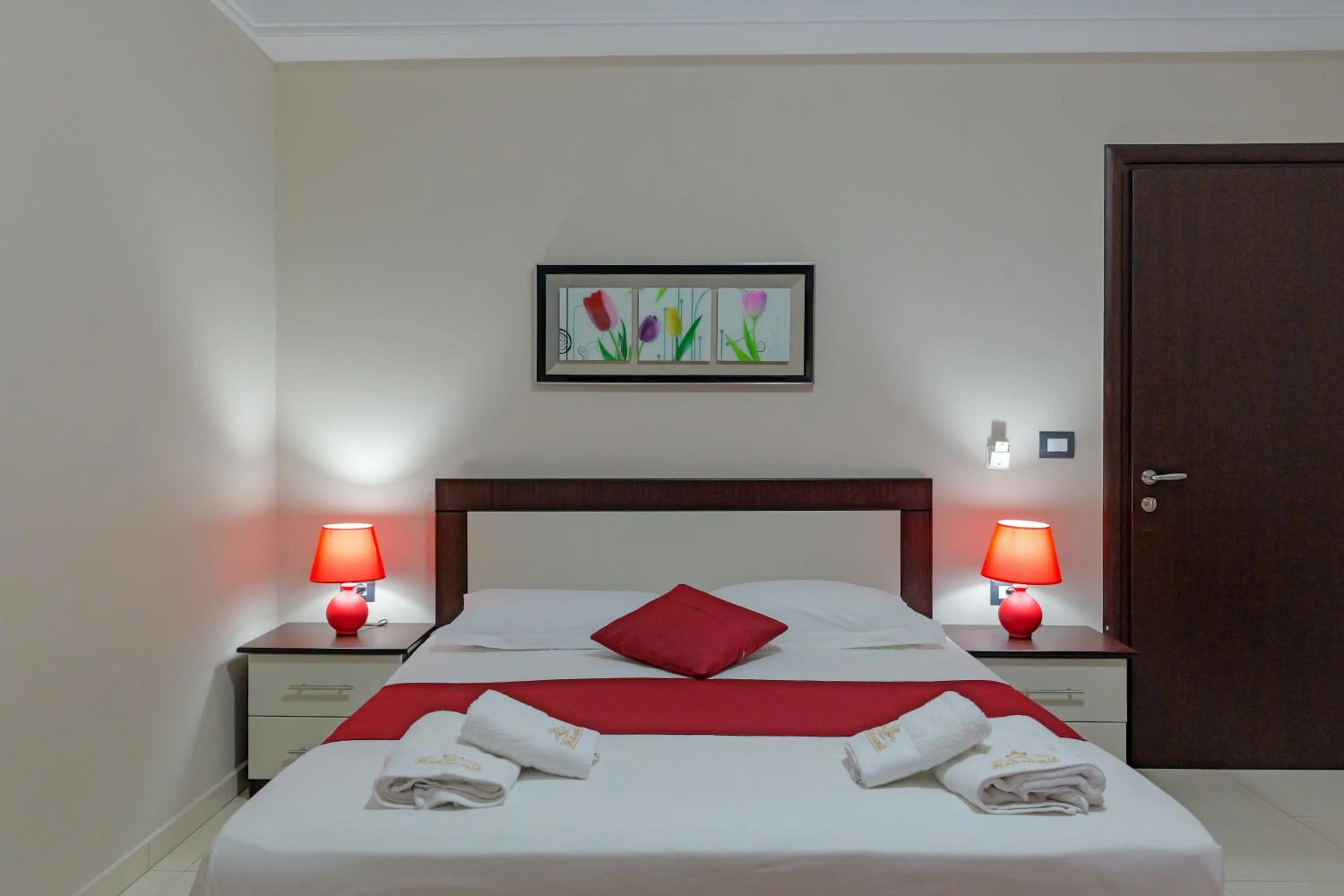 Bed in Heksamil Hotel