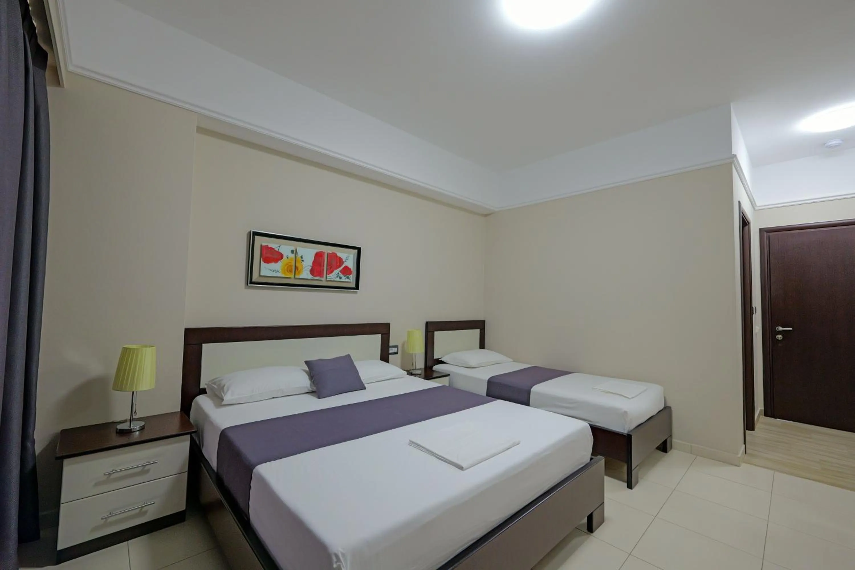 Bed in Heksamil Hotel