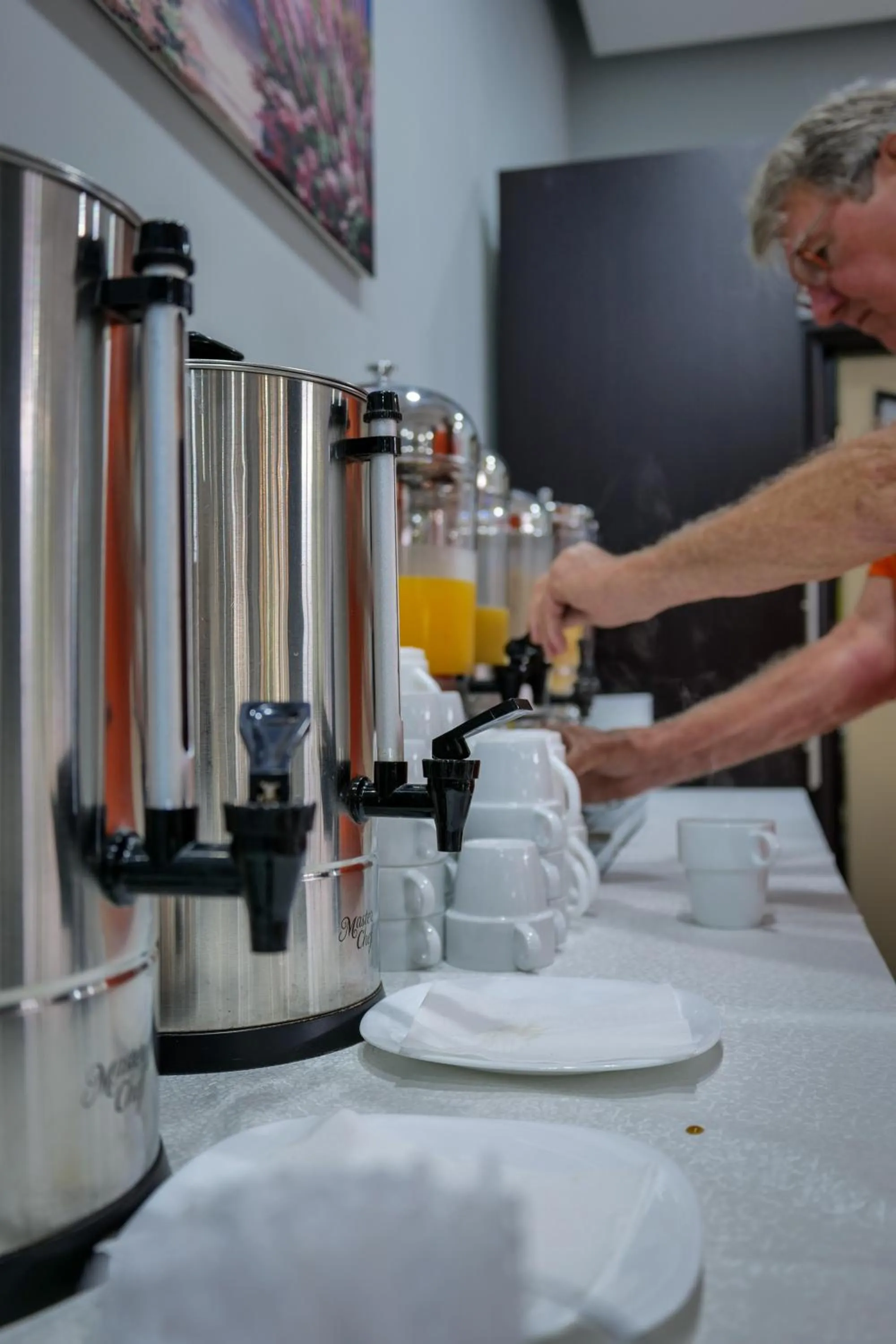 Restaurant/places to eat in Heksamil Hotel