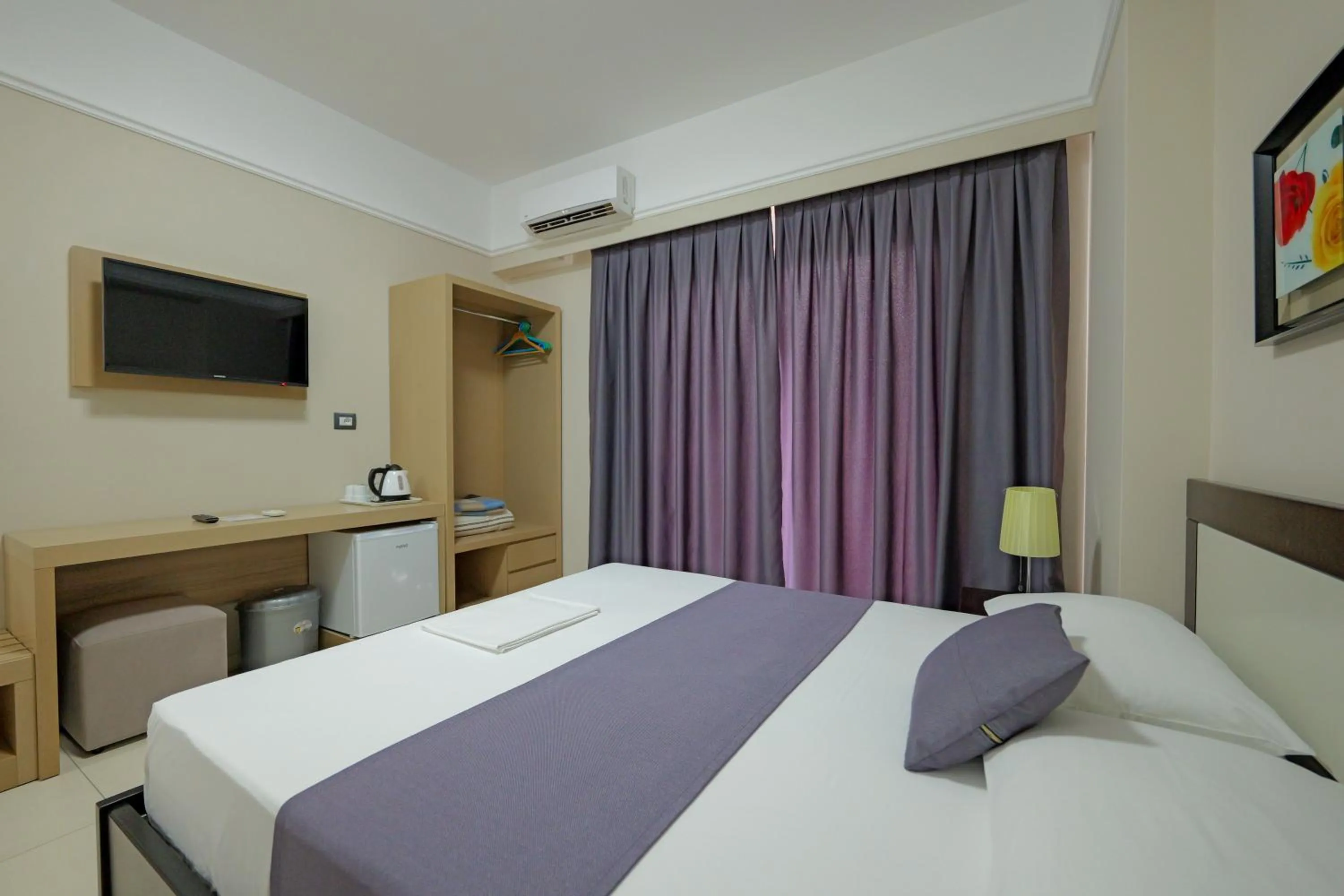 Bed in Heksamil Hotel