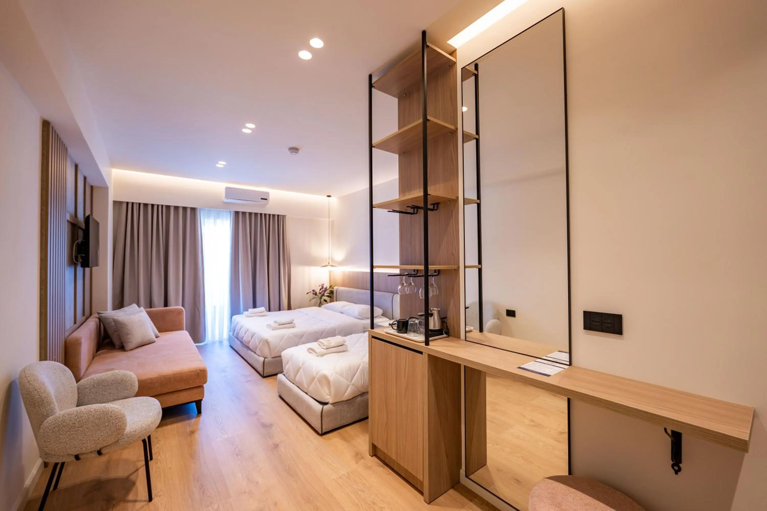 Bed in Heksamil Hotel