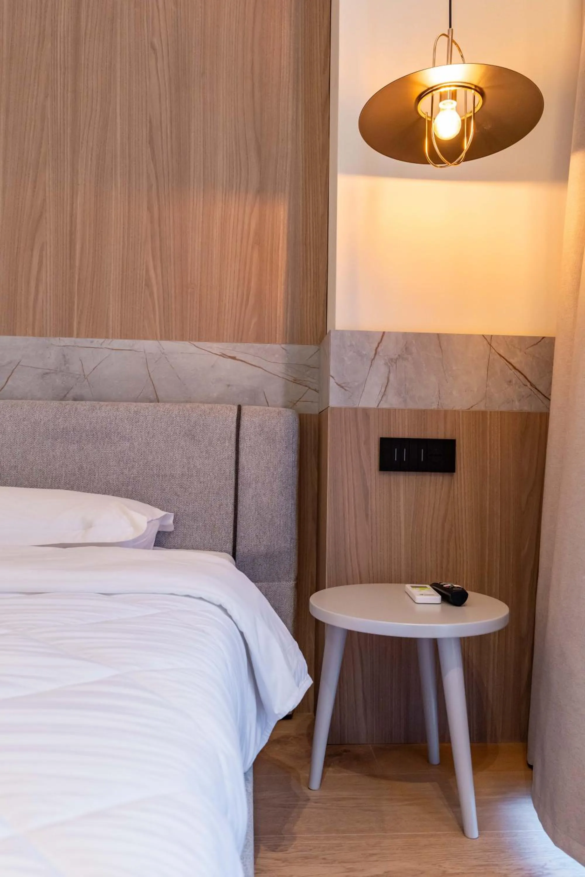 Bed in Heksamil Hotel