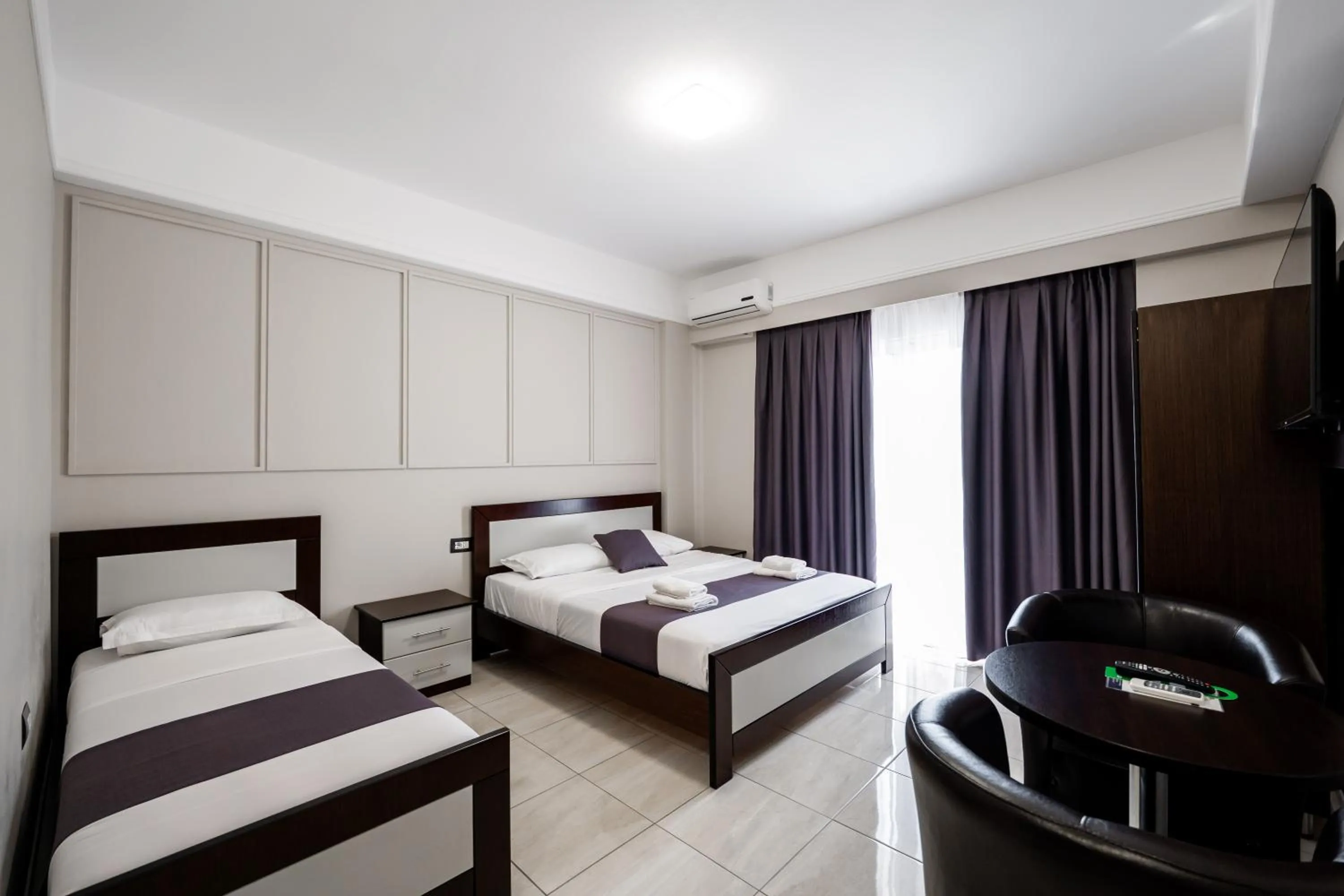 Bed in Heksamil Hotel