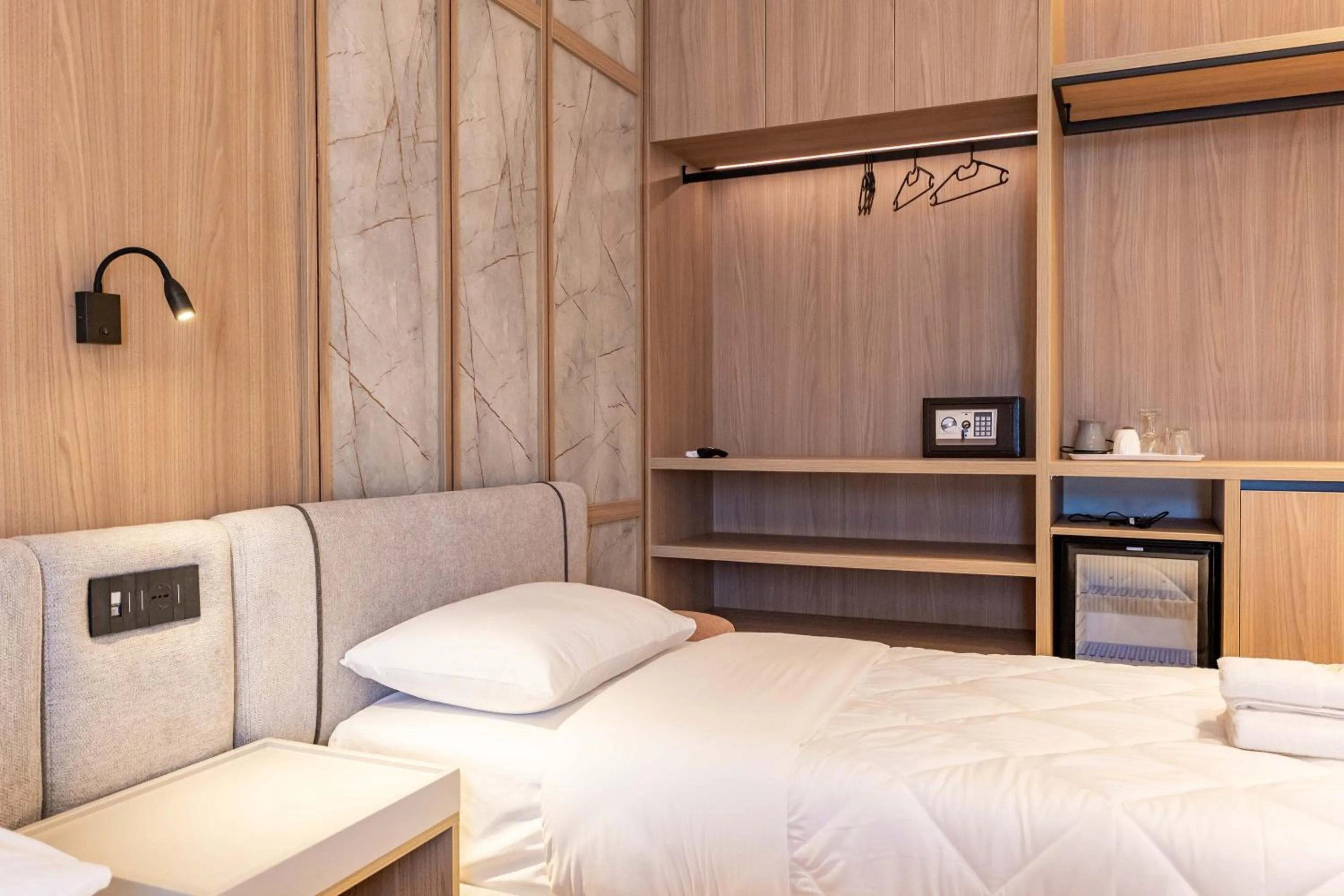 Bed in Heksamil Hotel