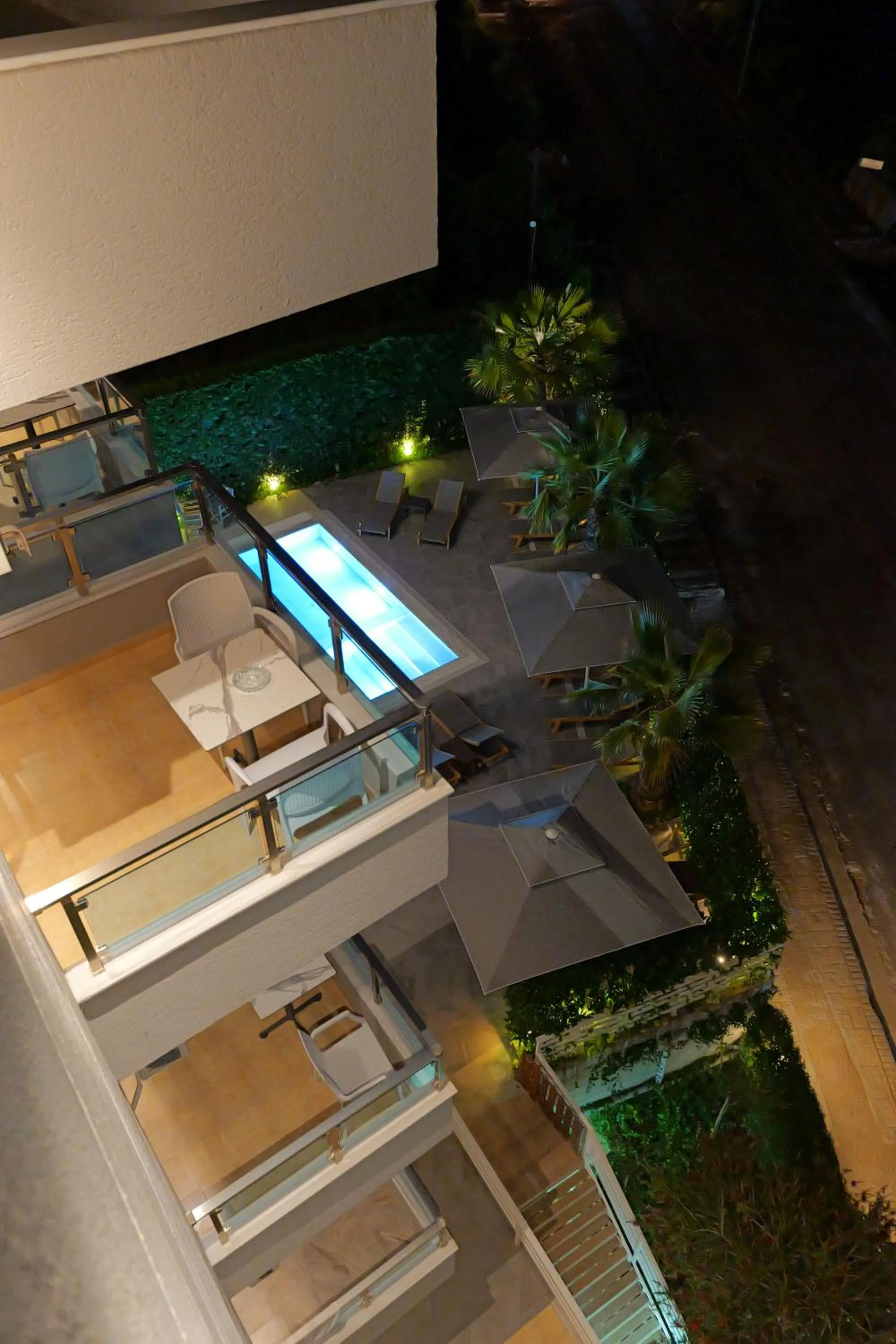 Patio in Heksamil Hotel