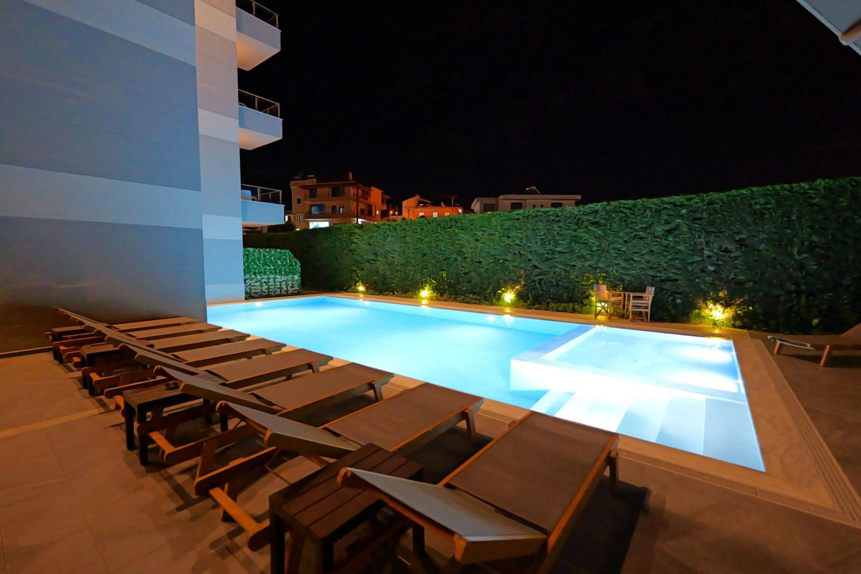 Patio in Heksamil Hotel