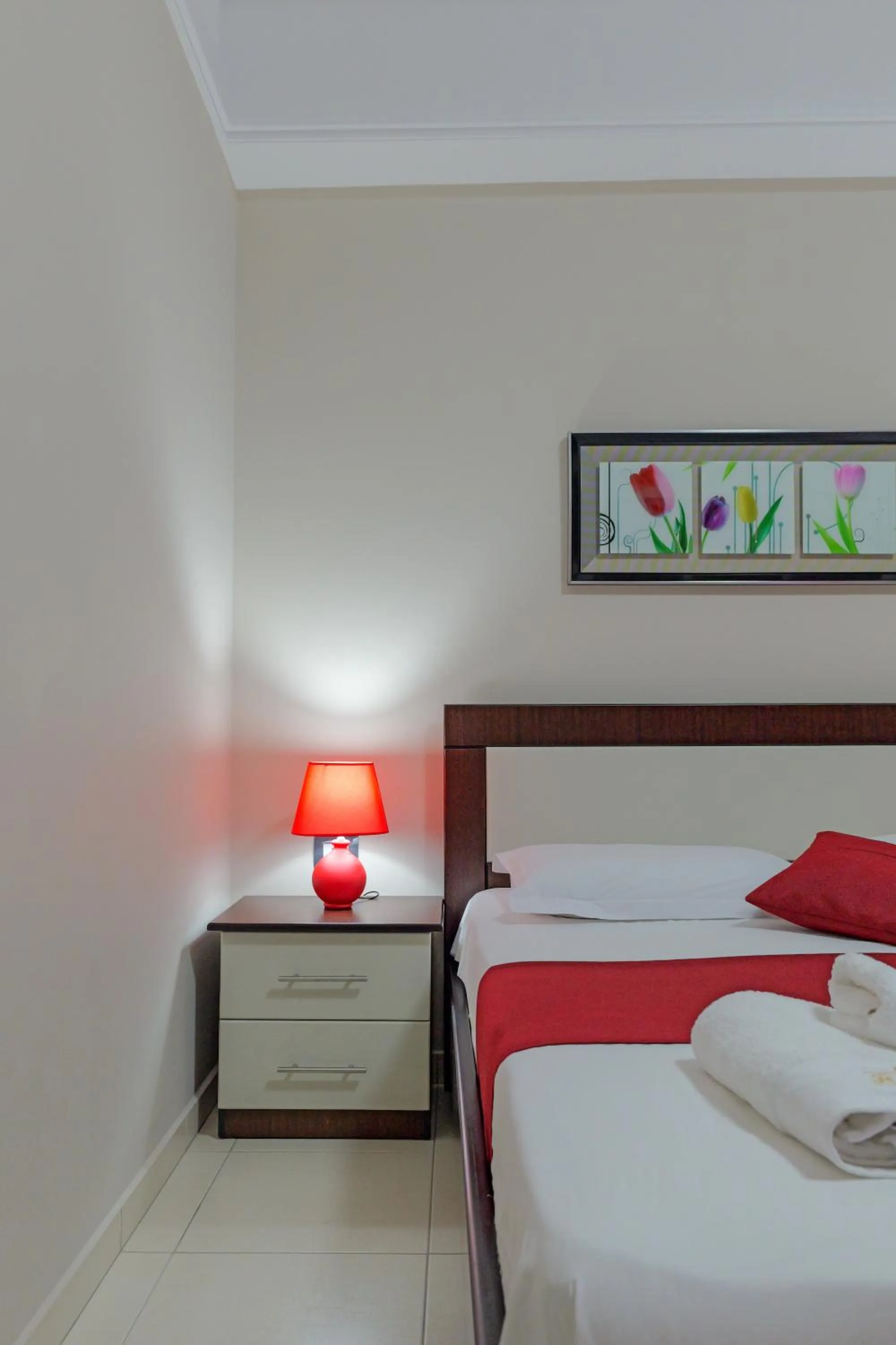 Bed in Heksamil Hotel