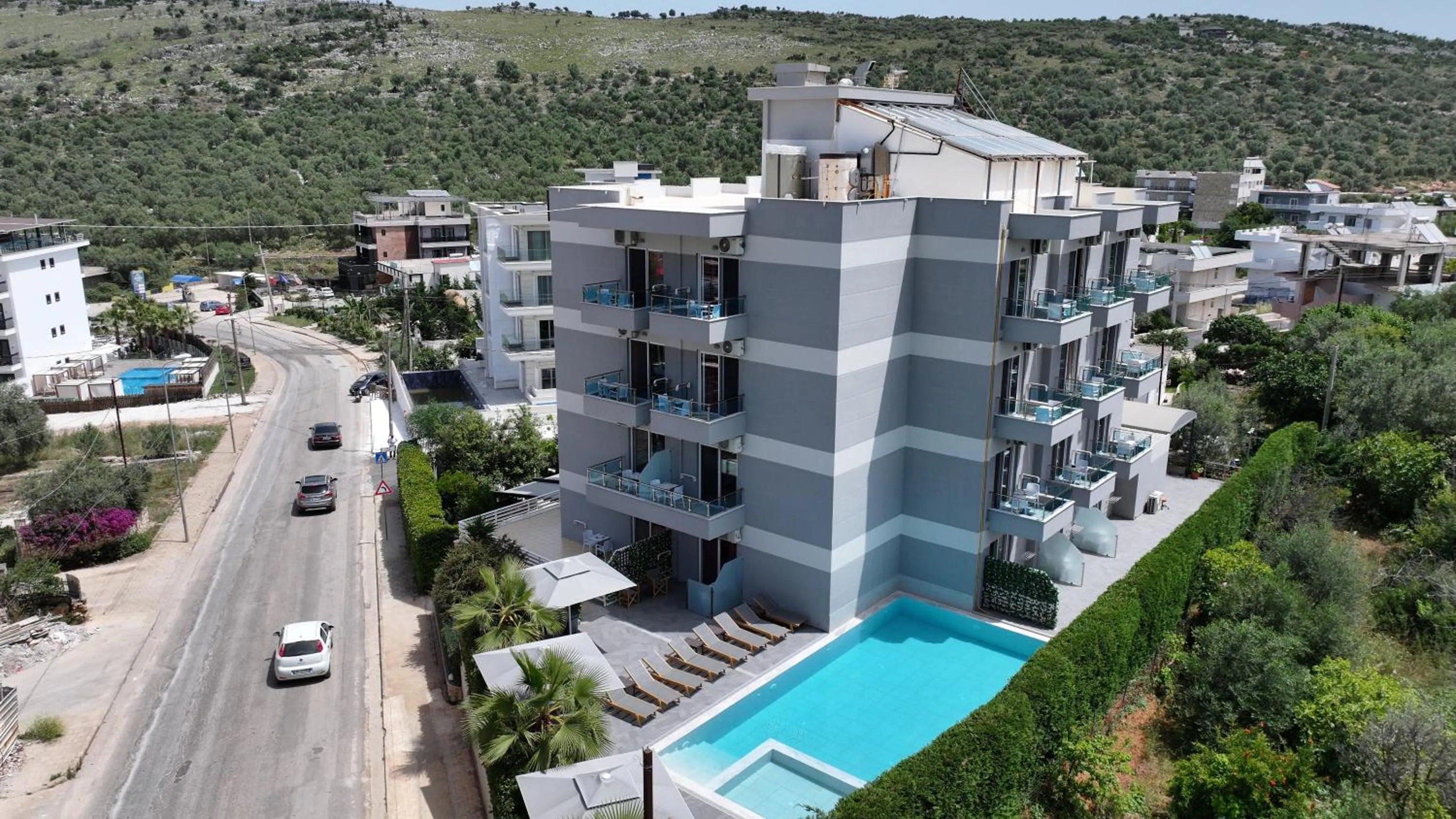 Property building in Heksamil Hotel