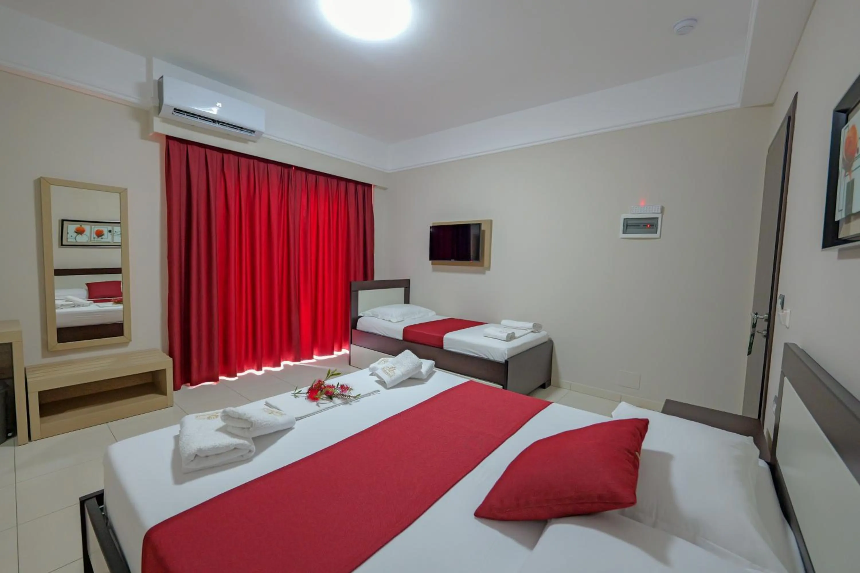 Bed in Heksamil Hotel