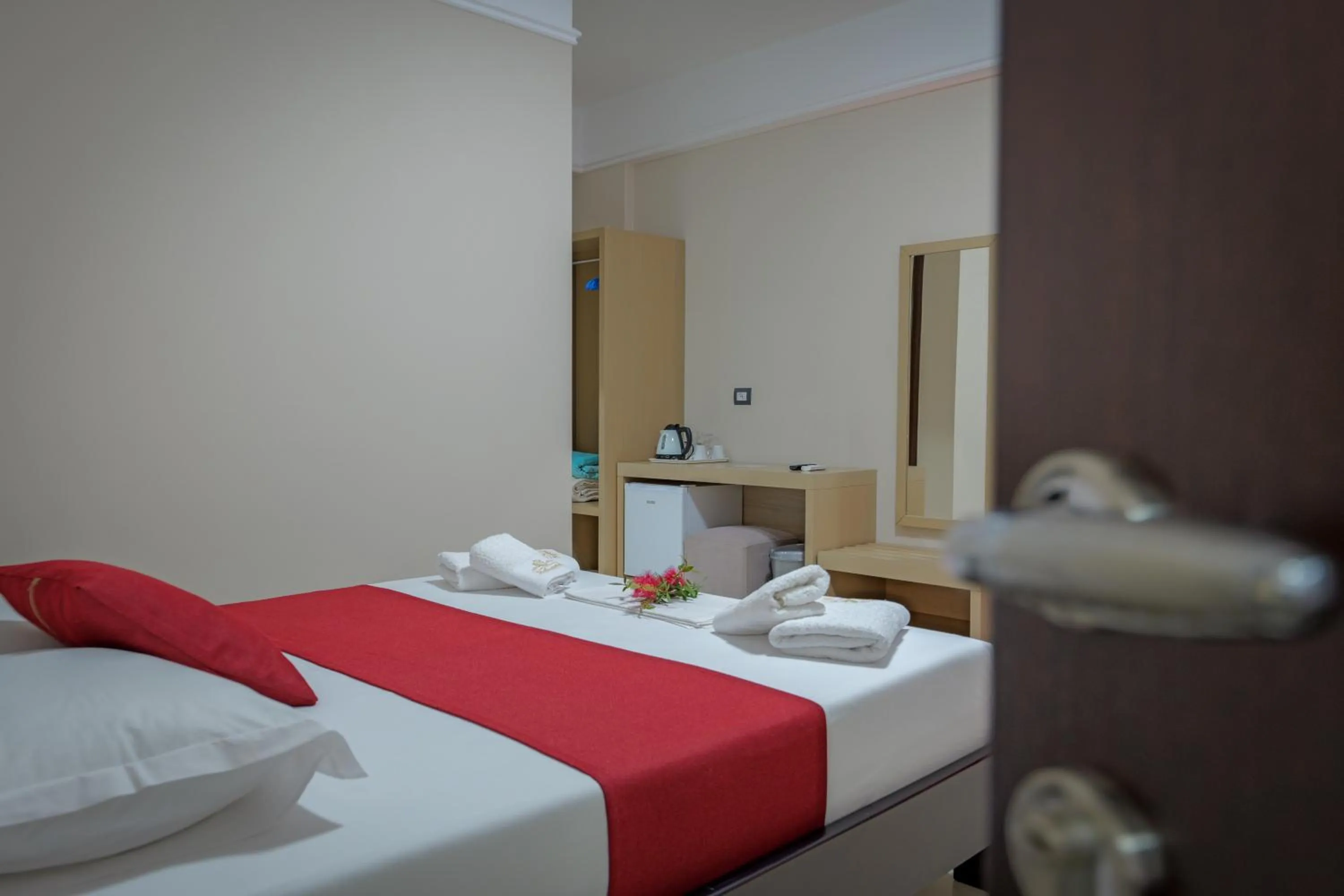 Bed in Heksamil Hotel