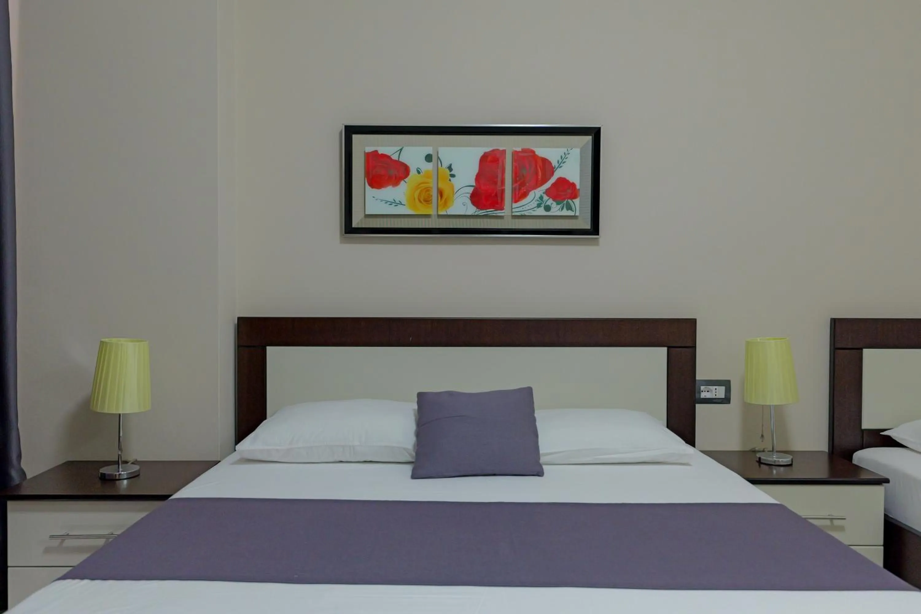 Bed in Heksamil Hotel