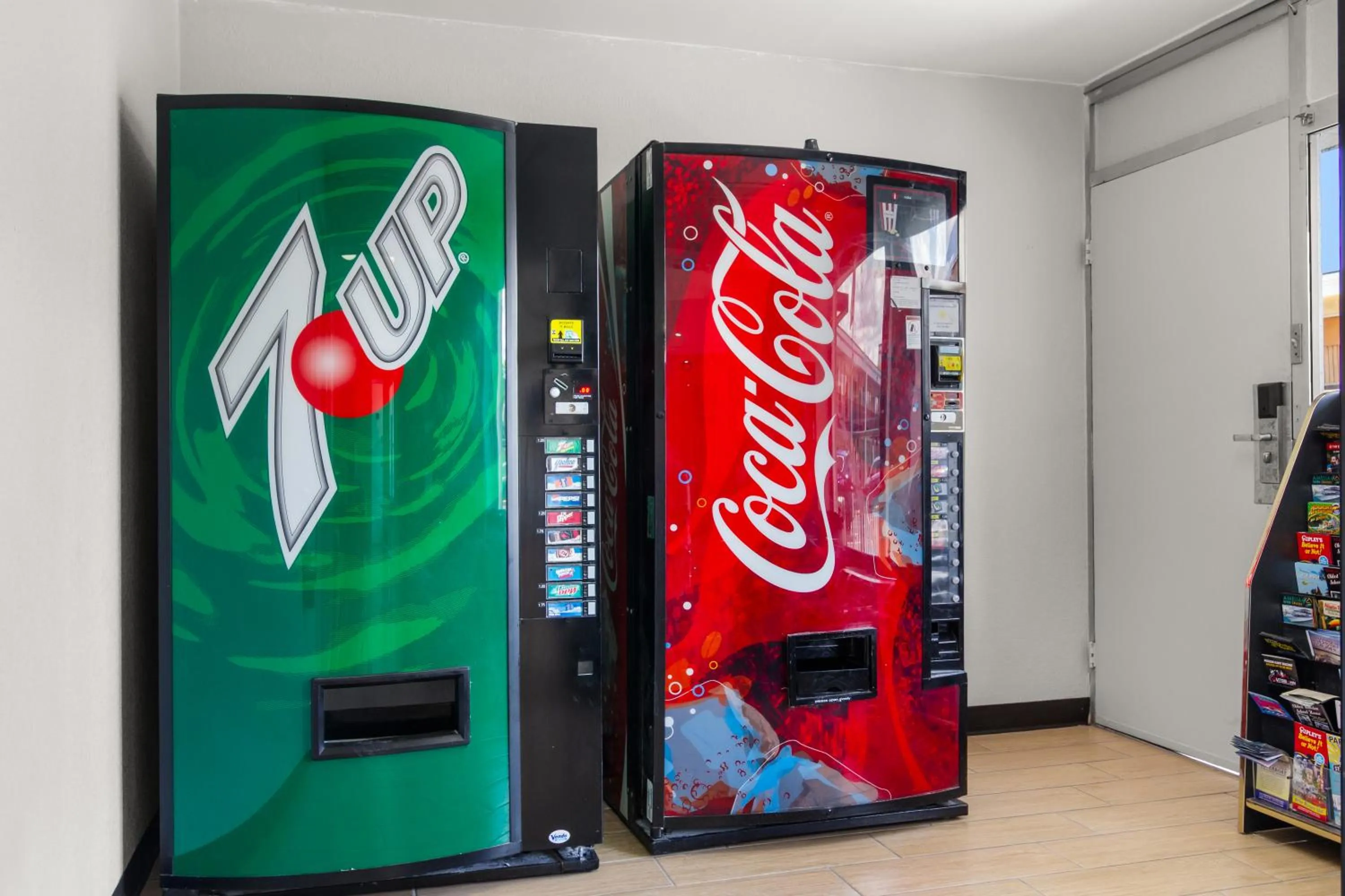 vending machine in Suburban Studios