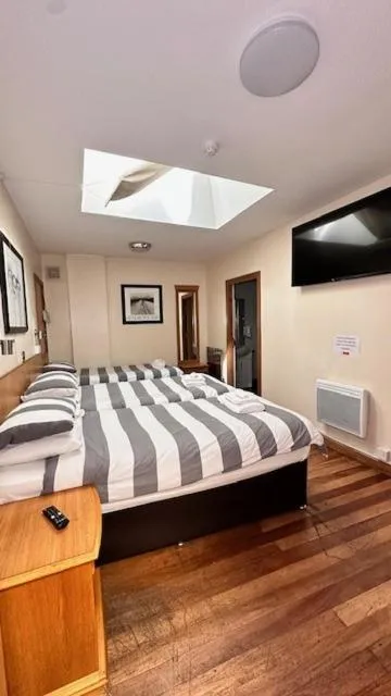 Bed in Shanahans B&B with Sports Bar