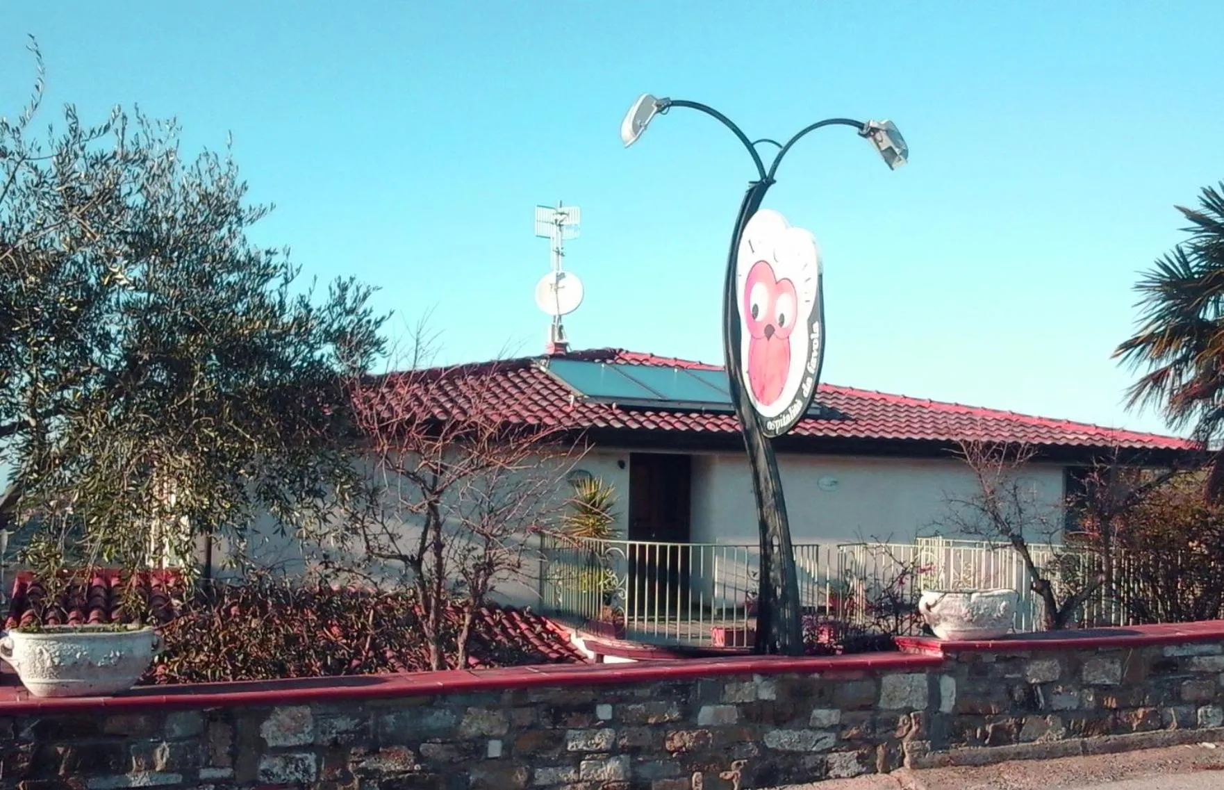 Facade/entrance in La Civetta