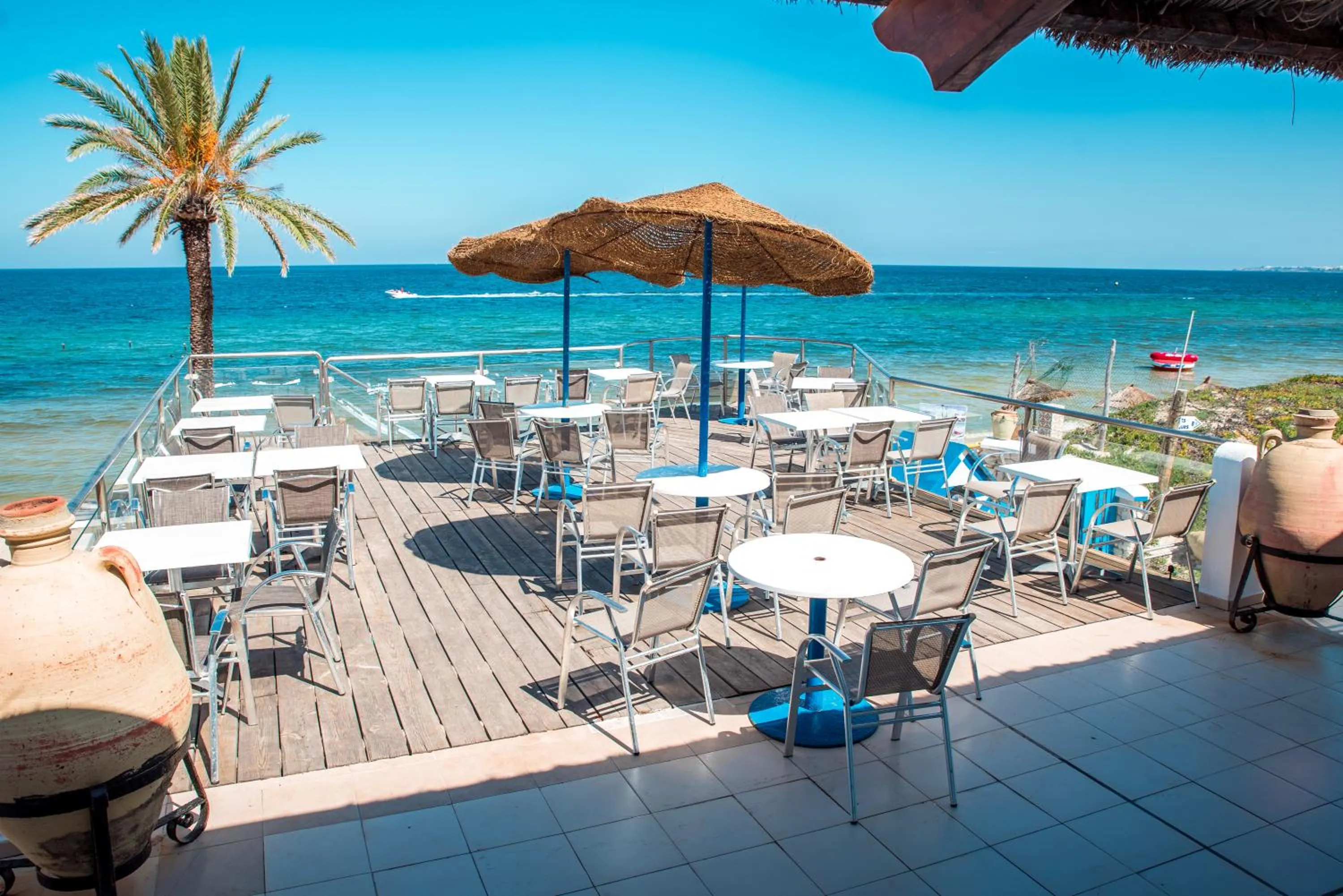 Patio in Shems Holiday Village & Aquapark