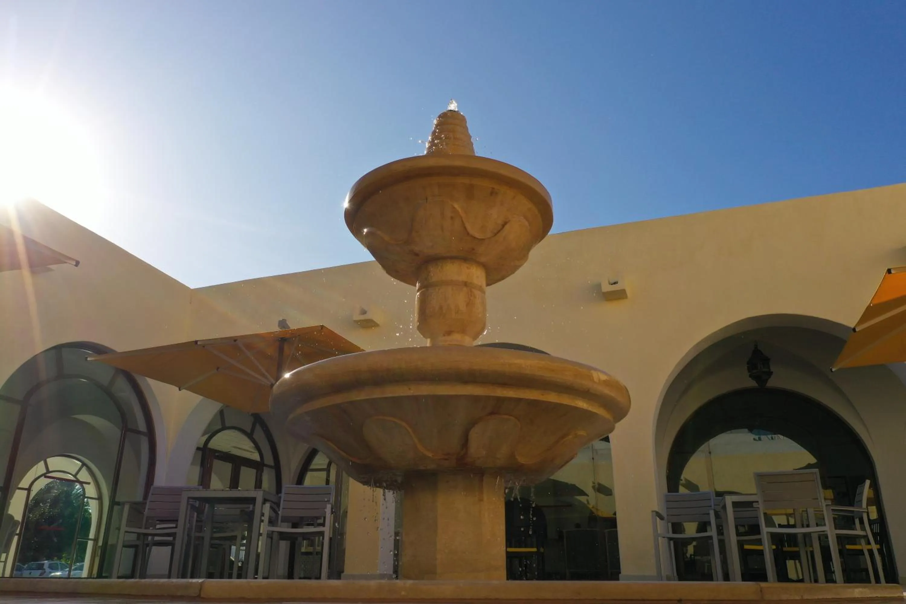Patio in Shems Holiday Village & Aquapark