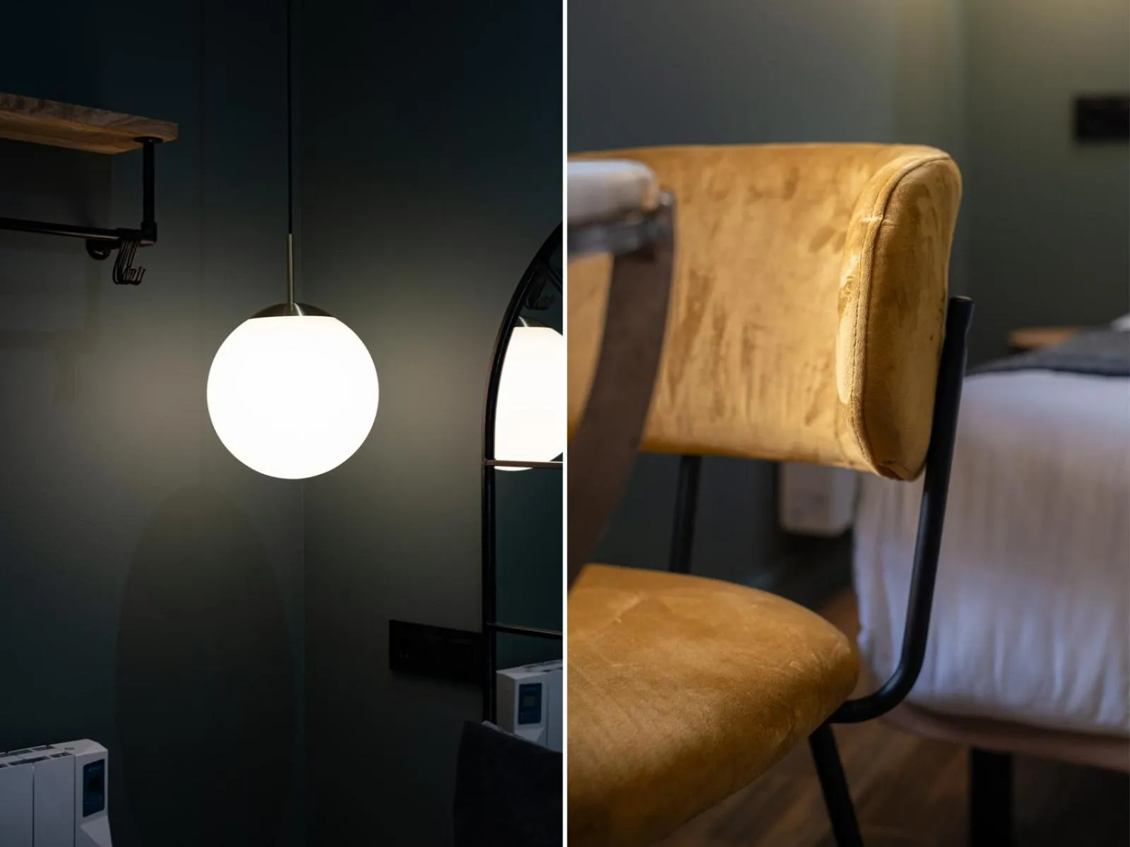 Decorative detail in AinB Born-Dames Apartments