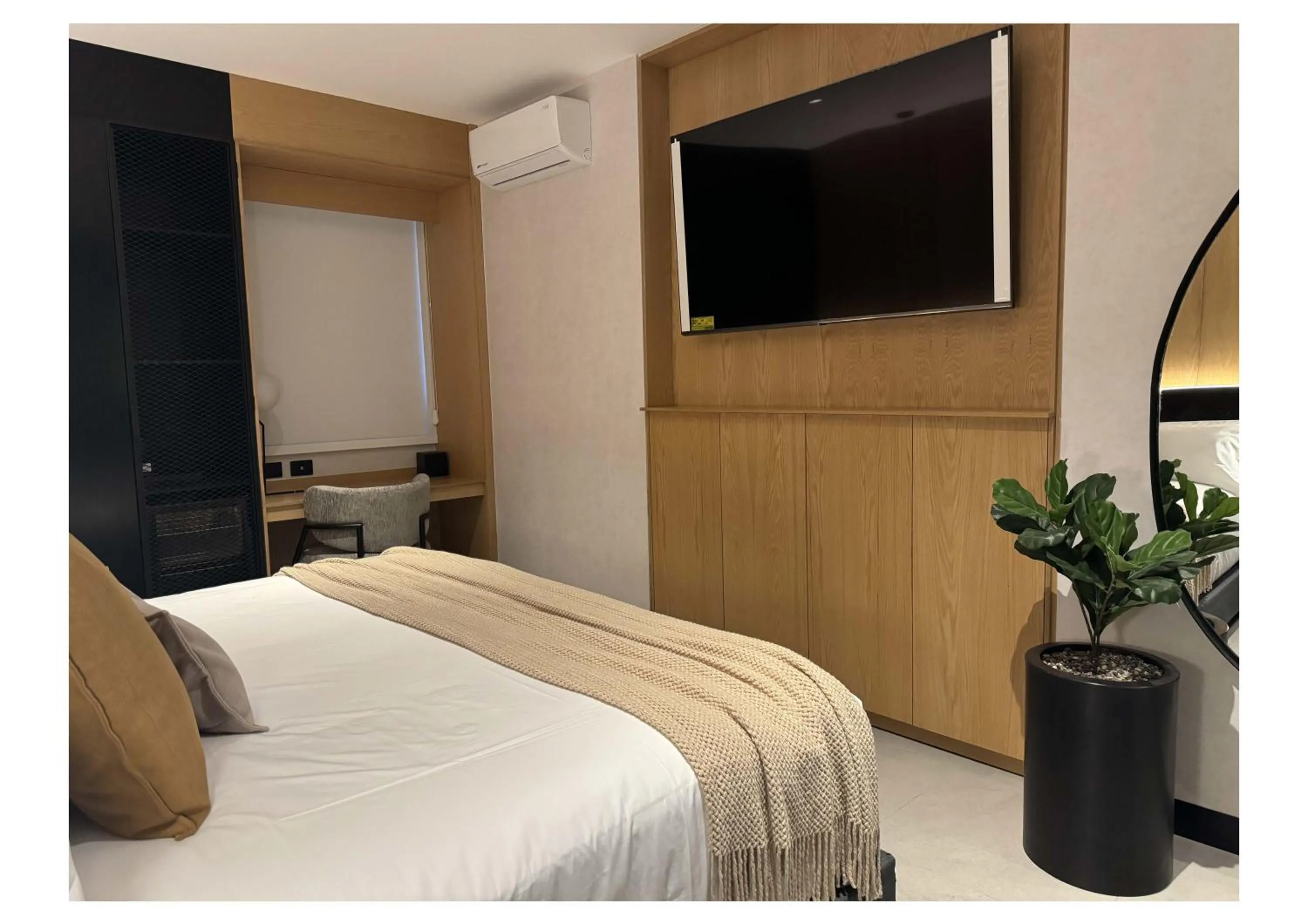 Bed in Hotel Aló Degollado