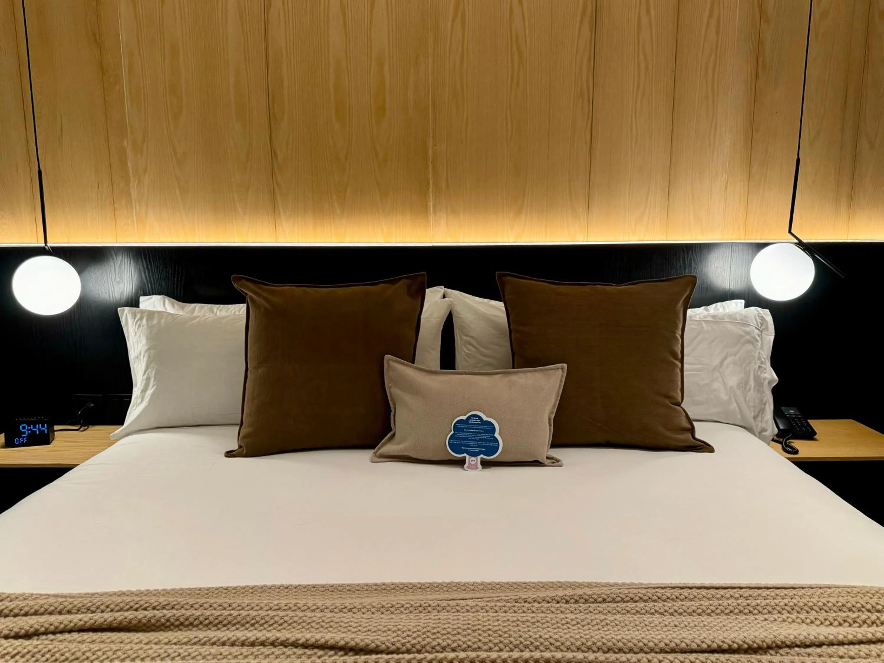 Bed in Hotel Aló Degollado