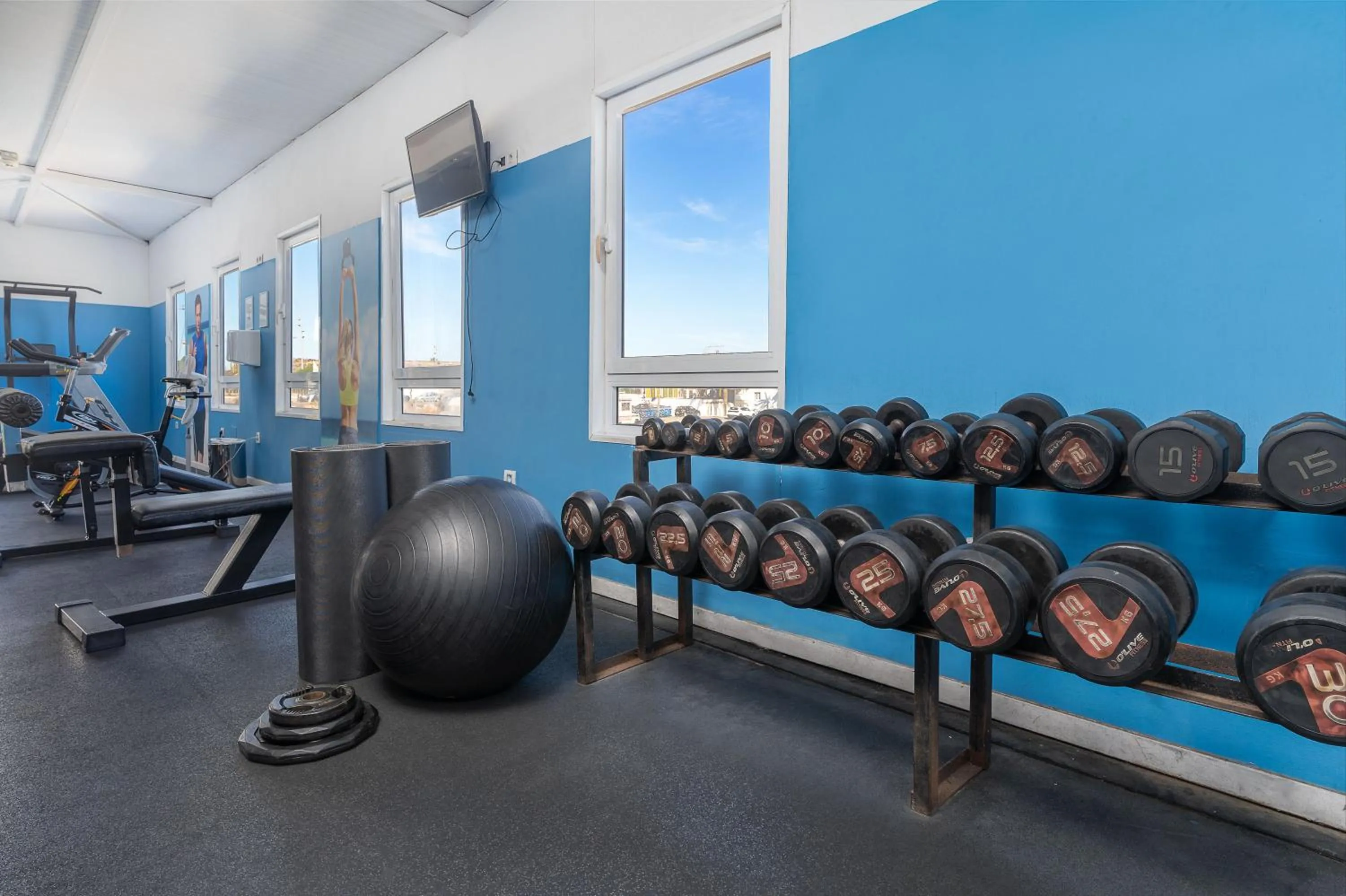 Fitness centre/facilities in Hotel Arena Beach