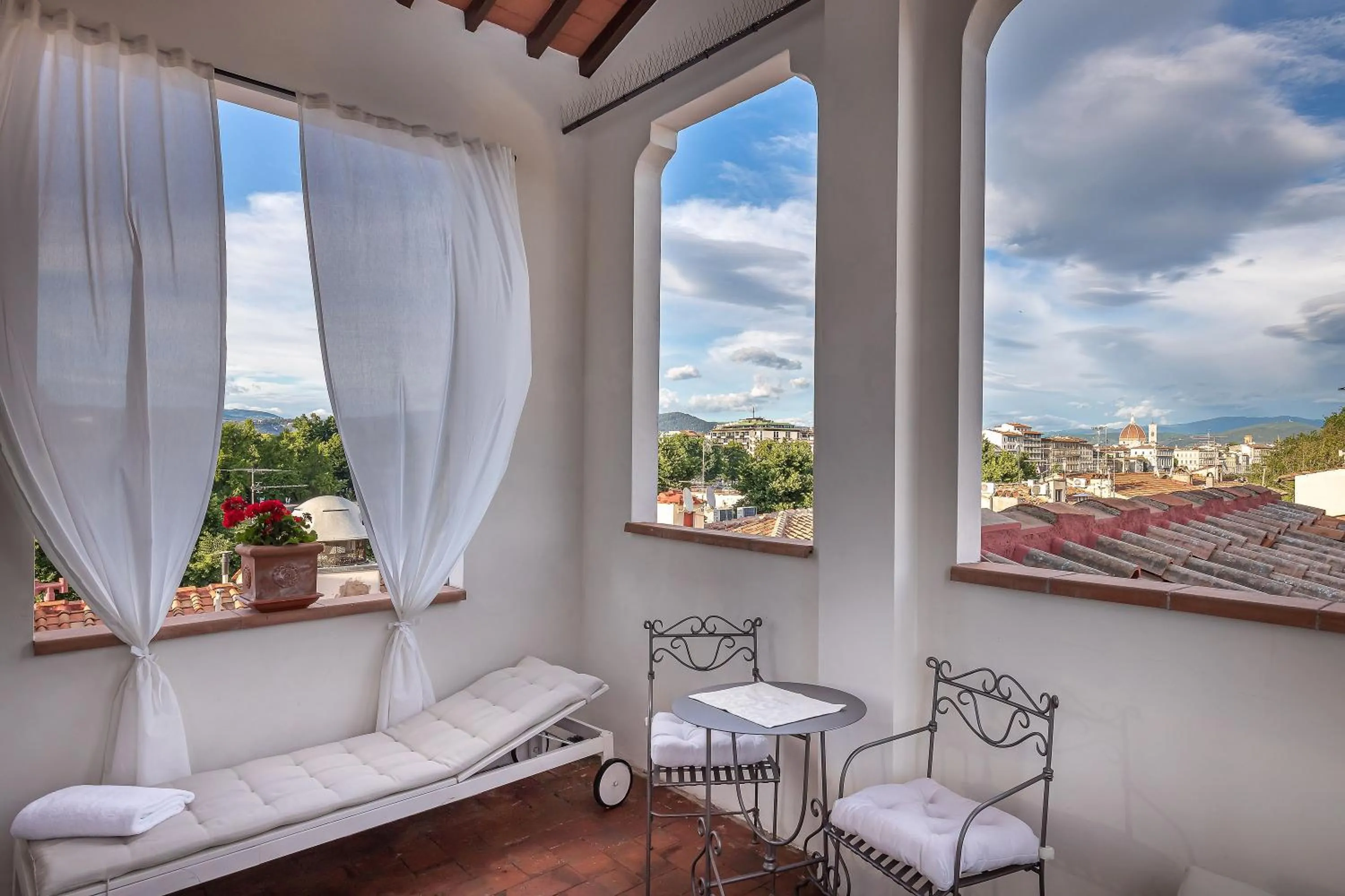 Balcony/Terrace in Dimora Bandinelli