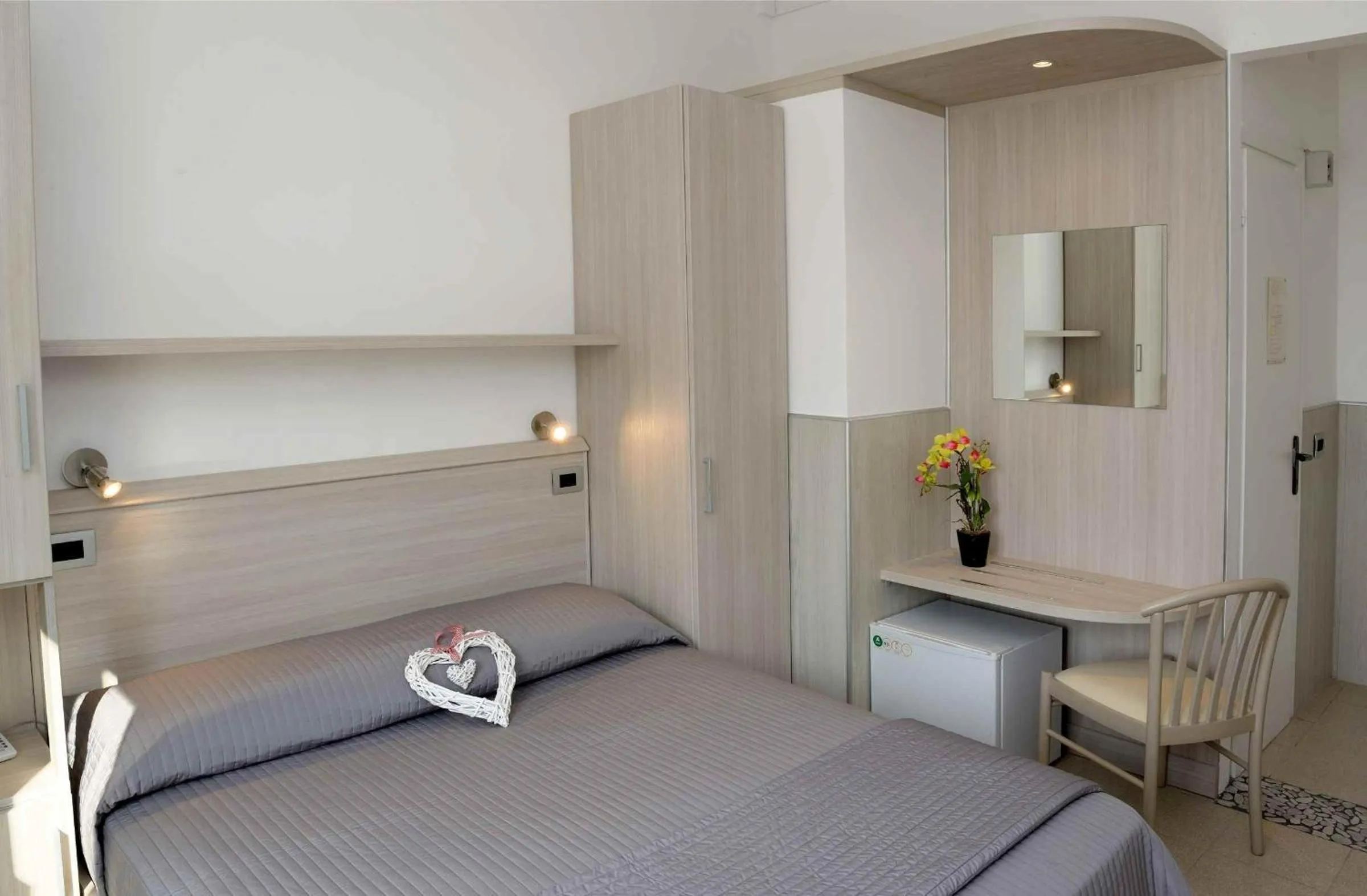 Bedroom, Bed in Hotel Puntabella