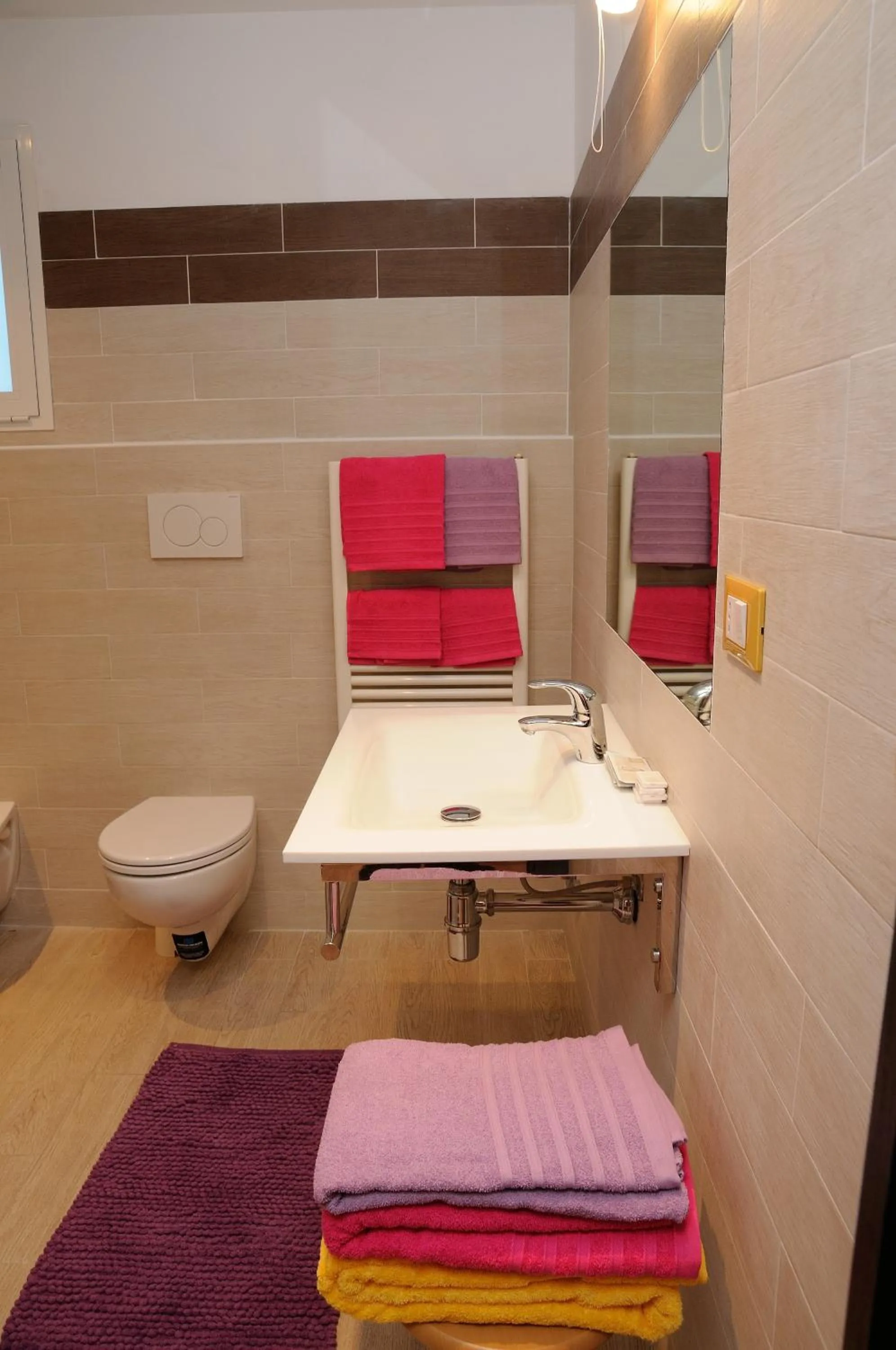 Bathroom in Hotel Puntabella