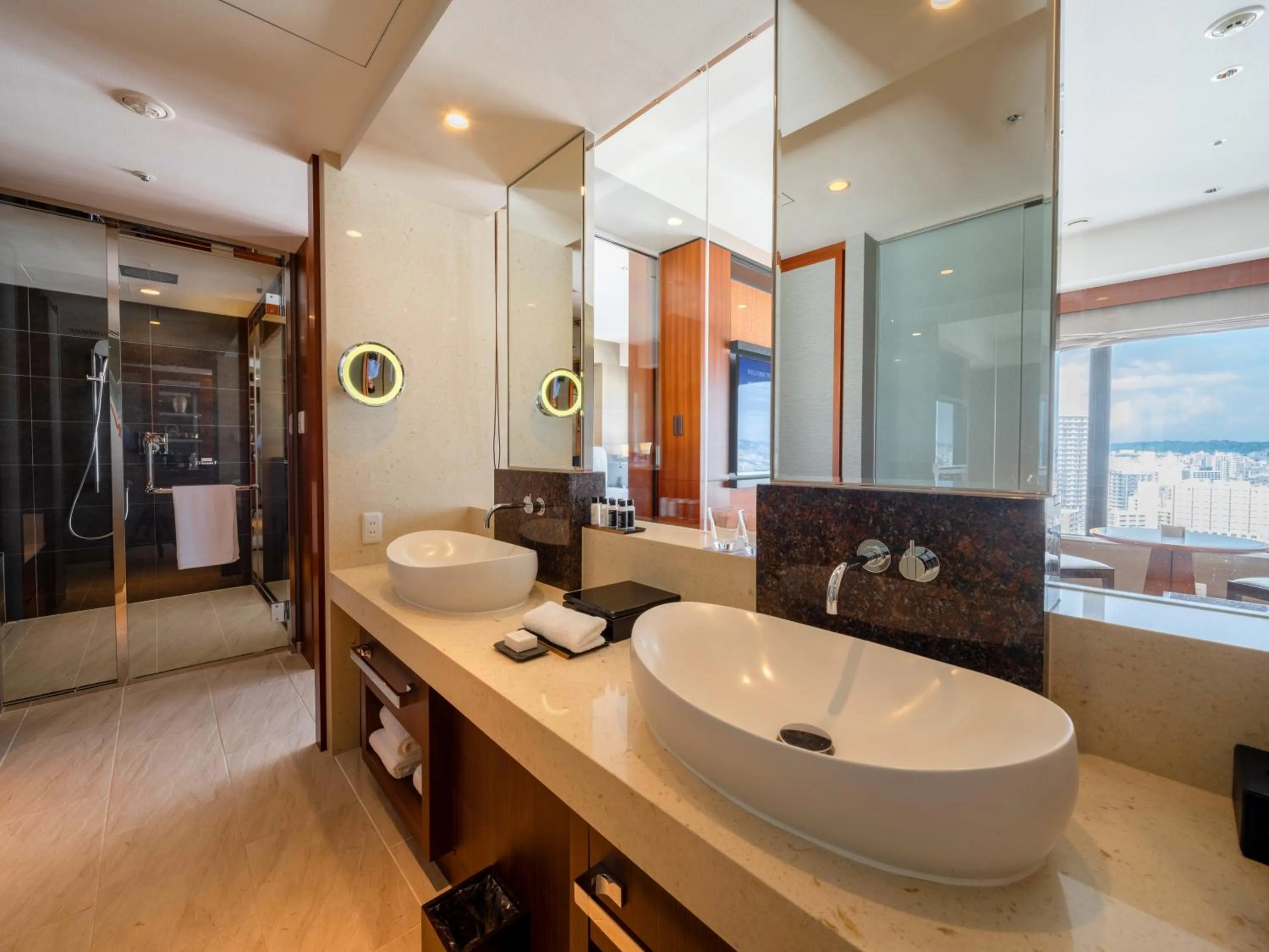 Bathroom in Hyatt Regency Naha, Okinawa