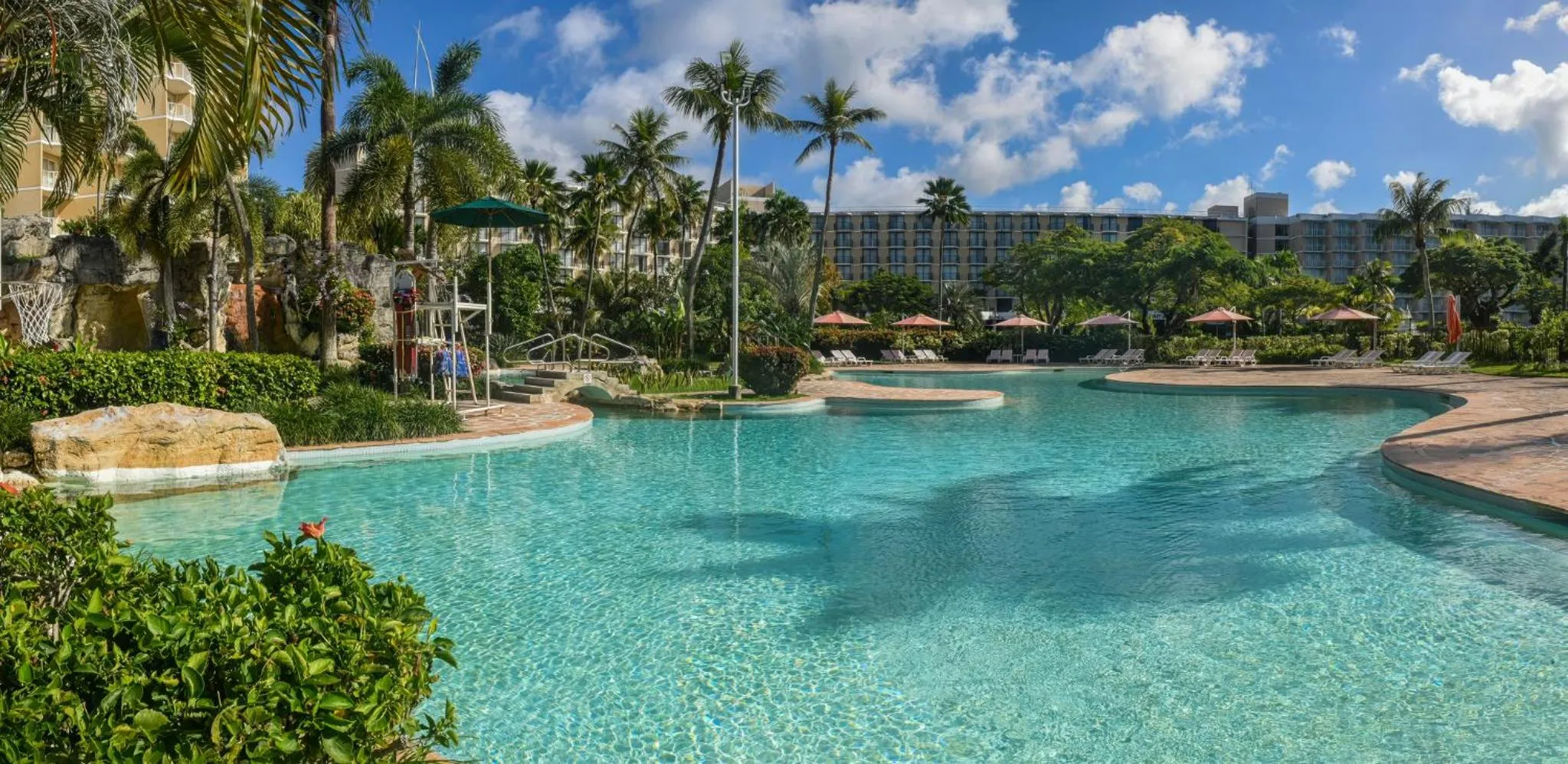 Swimming pool in Marianas Beach Resort