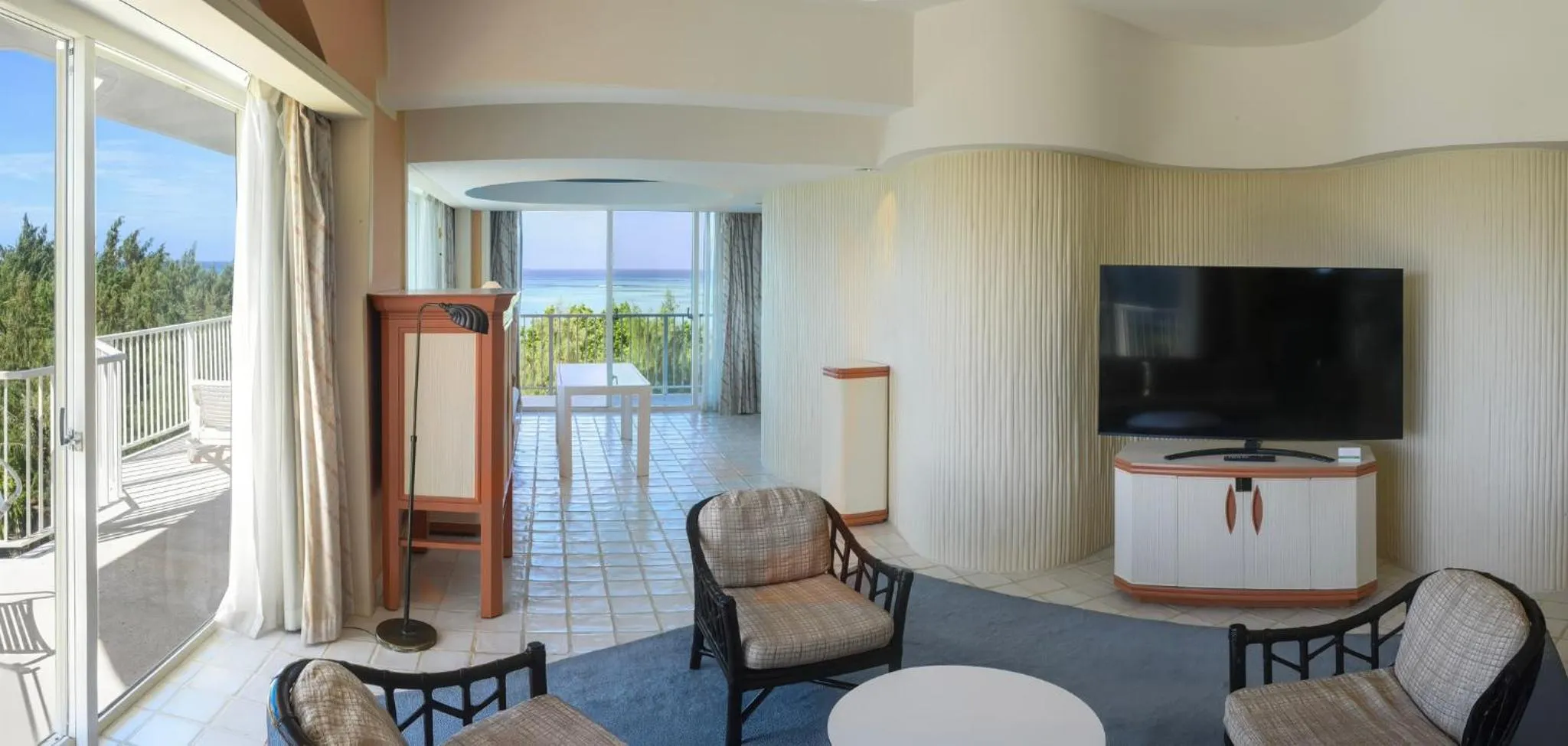 Living room in Marianas Beach Resort