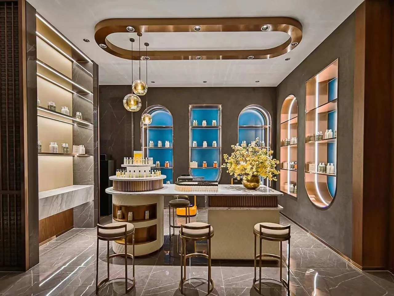 Seating area in Shanghai Hongqiao Yankuang Tulip Hotel