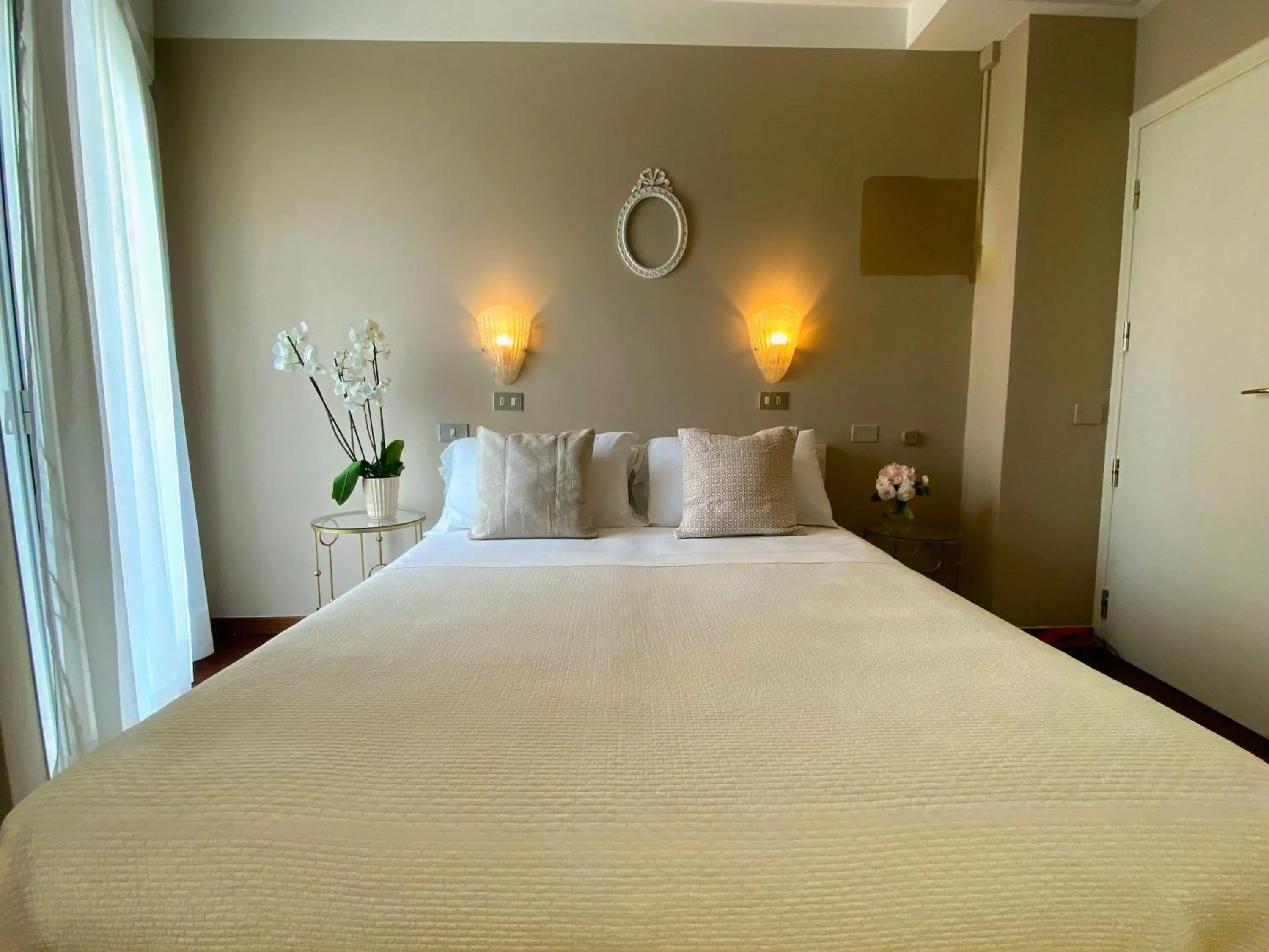 Bed in Hotel Admiral - on the beach